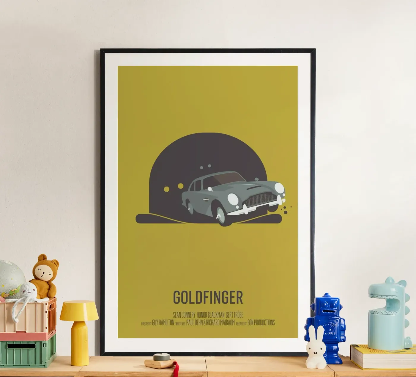 Goldfinger poster da Bruno Morphet