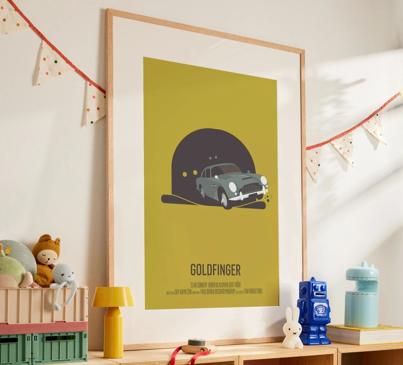 Goldfinger Poster von Bruno Morphet