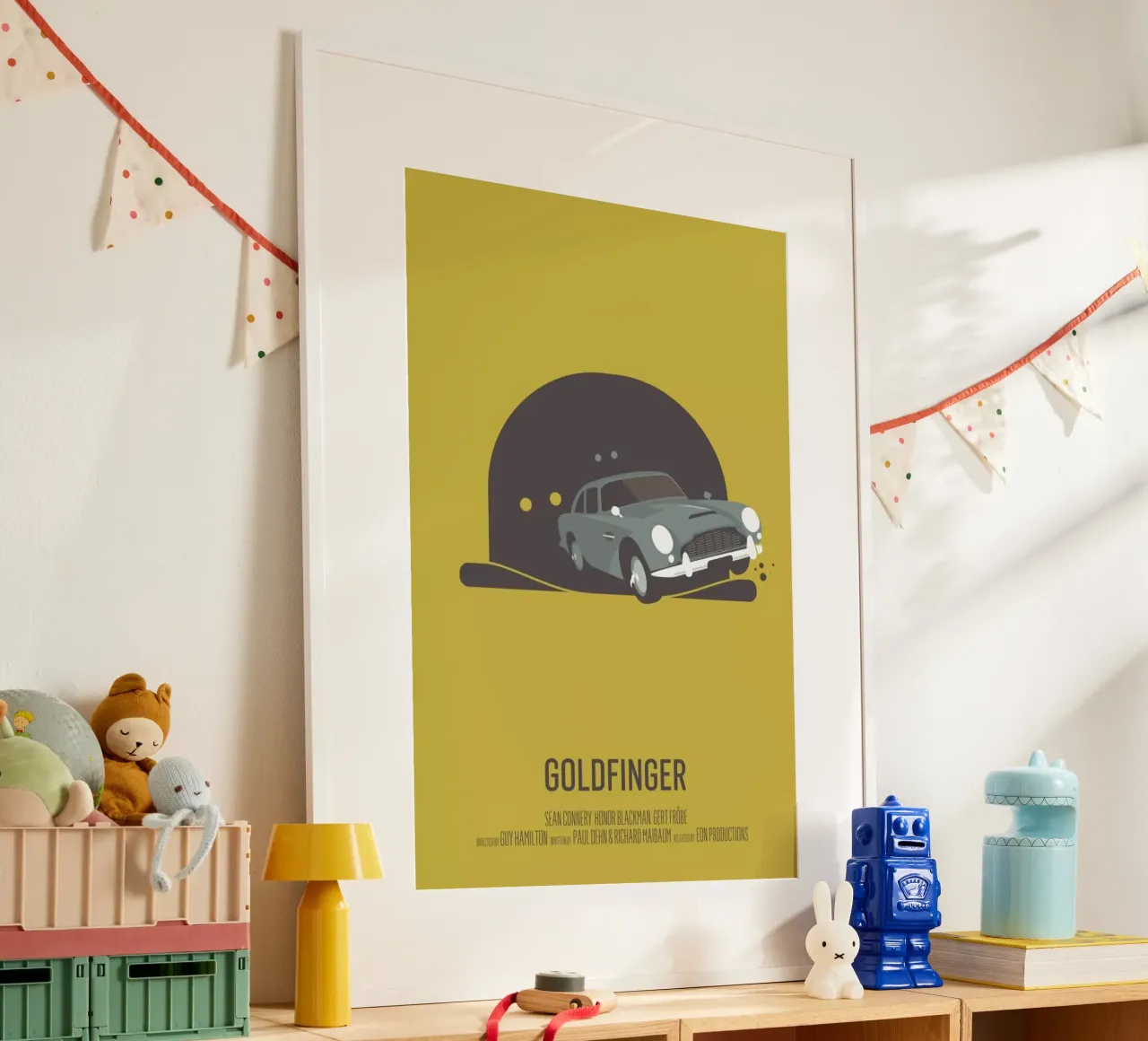 Goldfinger poster da Bruno Morphet