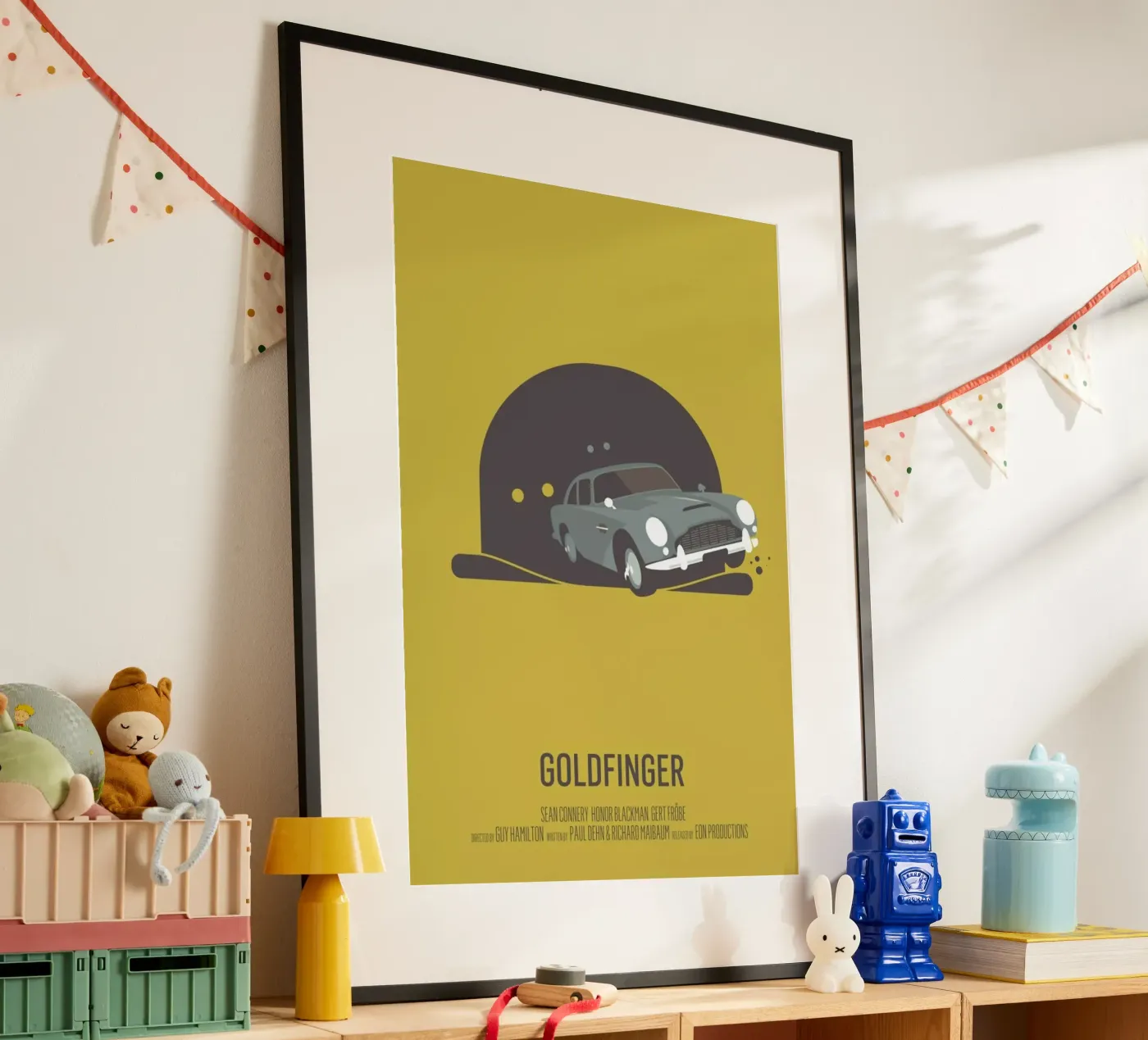 Goldfinger poster da Bruno Morphet