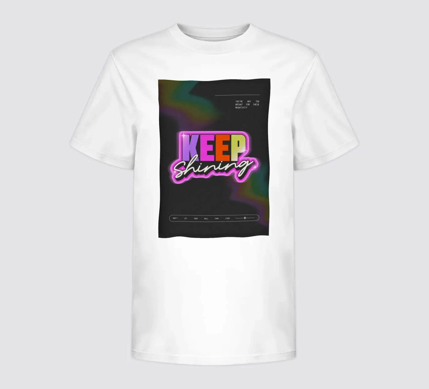 KEEP SHINING t-shirt bambini da SMRT STUDIO