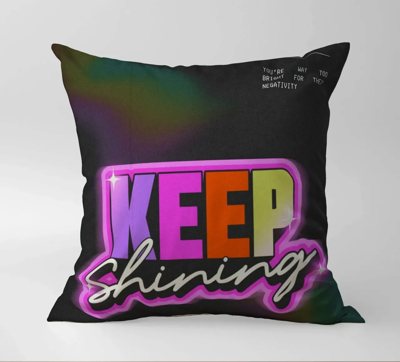 KEEP SHINING cuscino da Einfach Uebel
