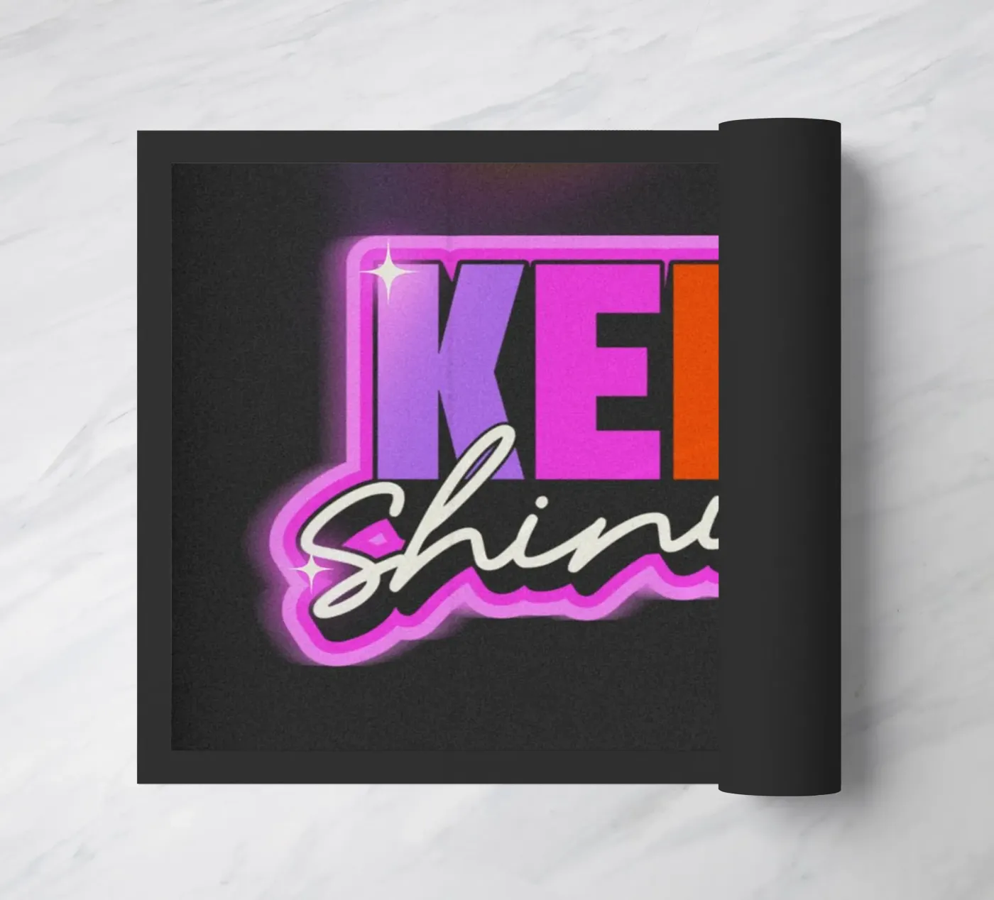 KEEP SHINING deurmat van SMRT STUDIO