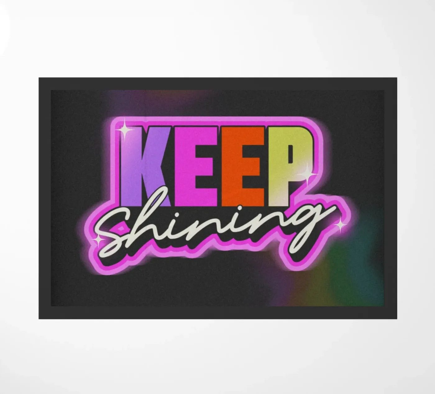 KEEP SHINING Fußmatte von SMRT STUDIO