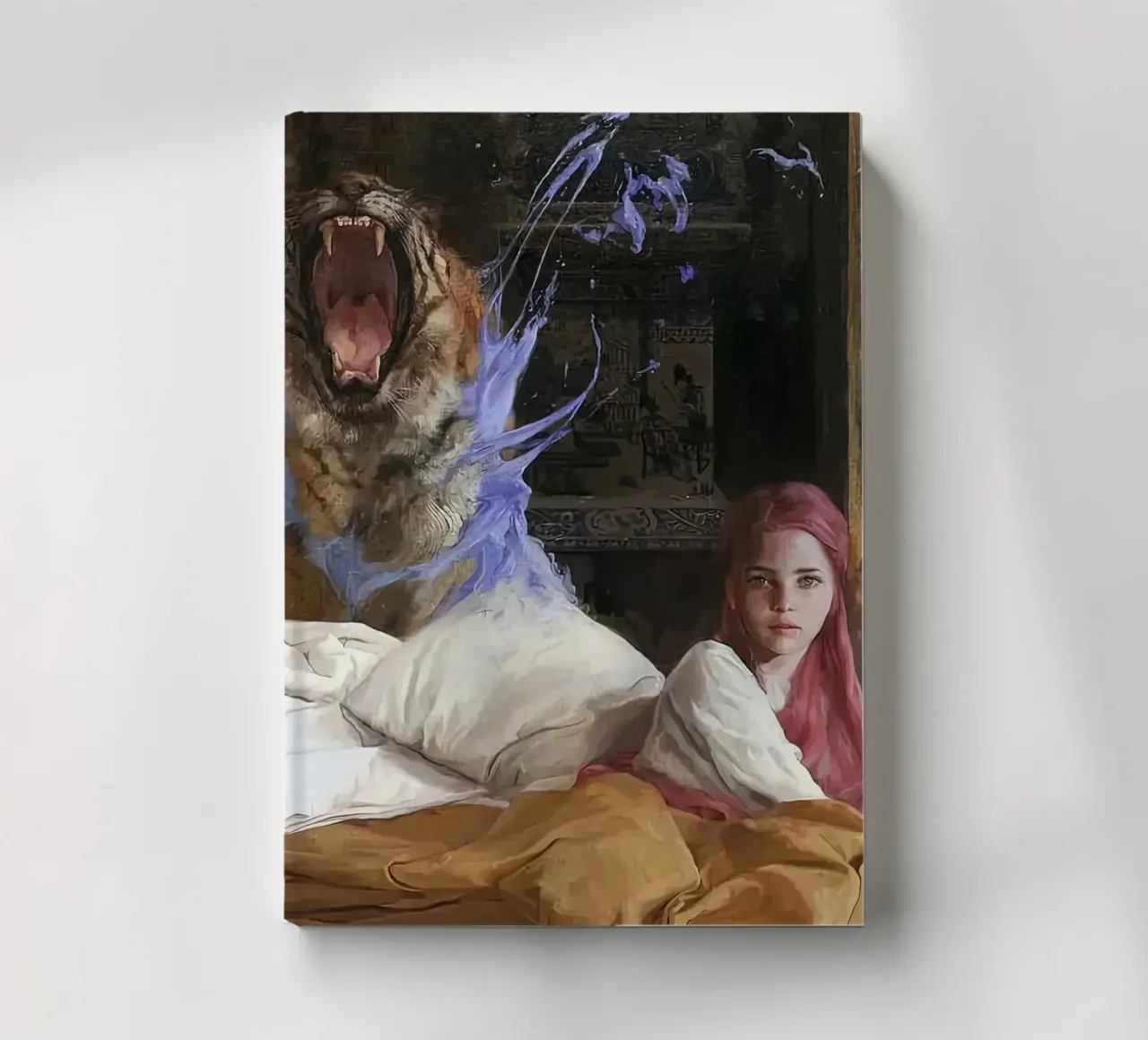 Guillermo Lorca García Tiger And Woman notebook by The Poster UK