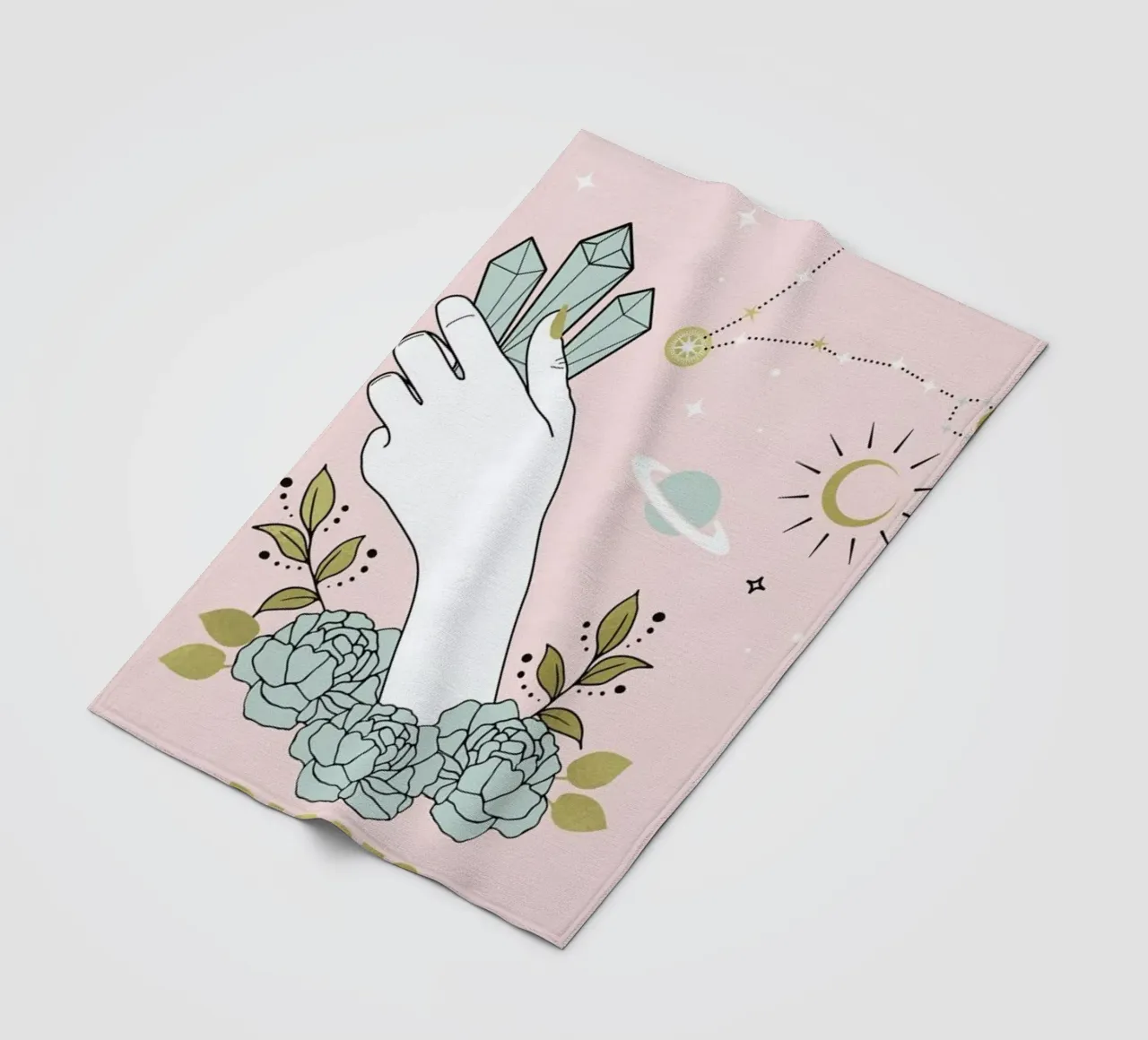 Pisces coperta in pile da cafelab