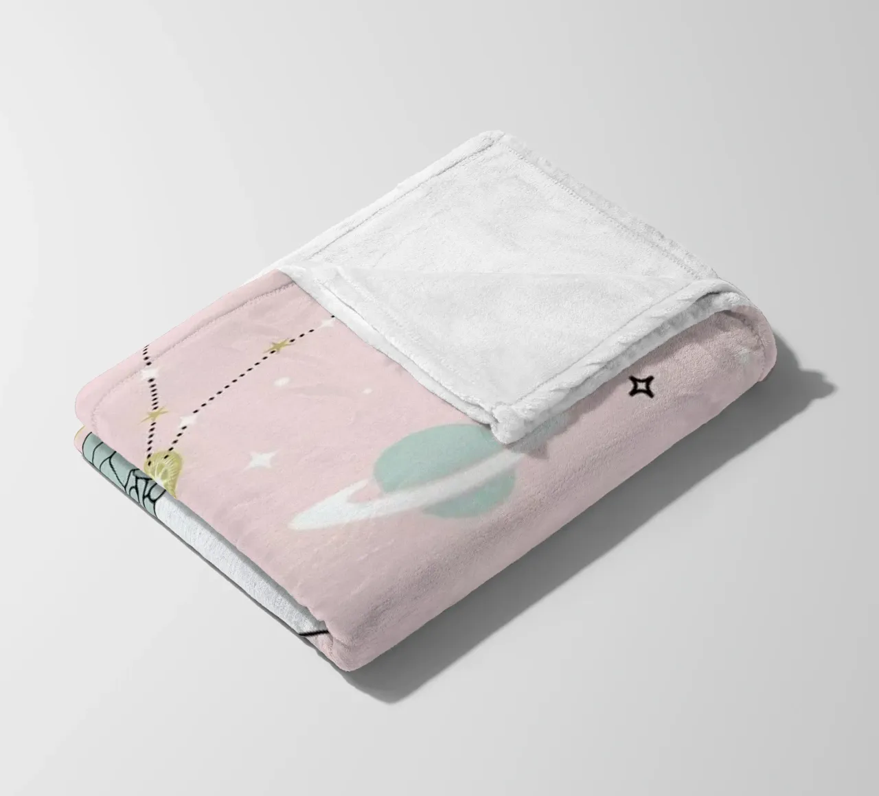 Pisces coperta in pile da cafelab