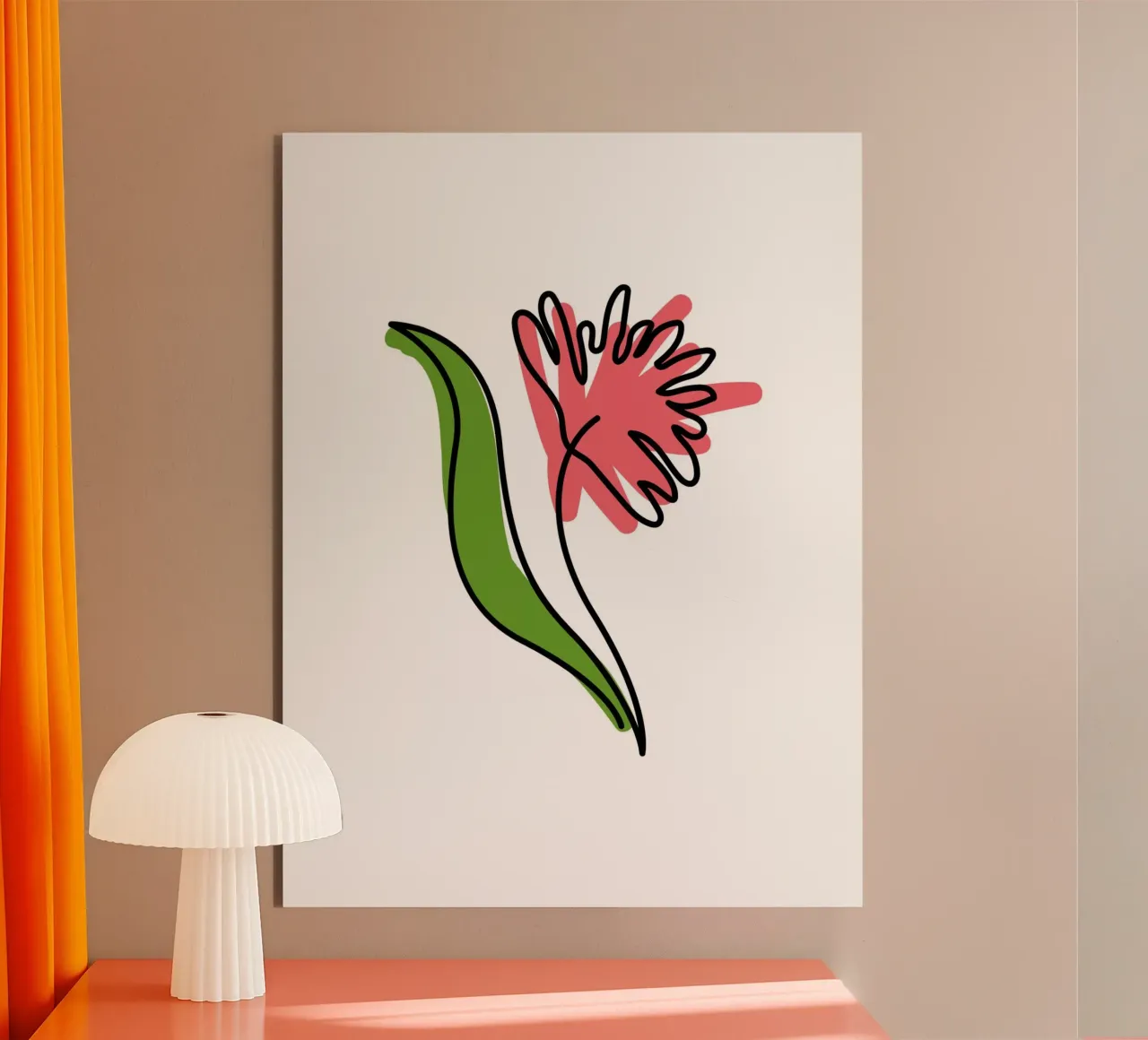 ABSTRACT FLOWER alluminio dibond da Einfach Uebel