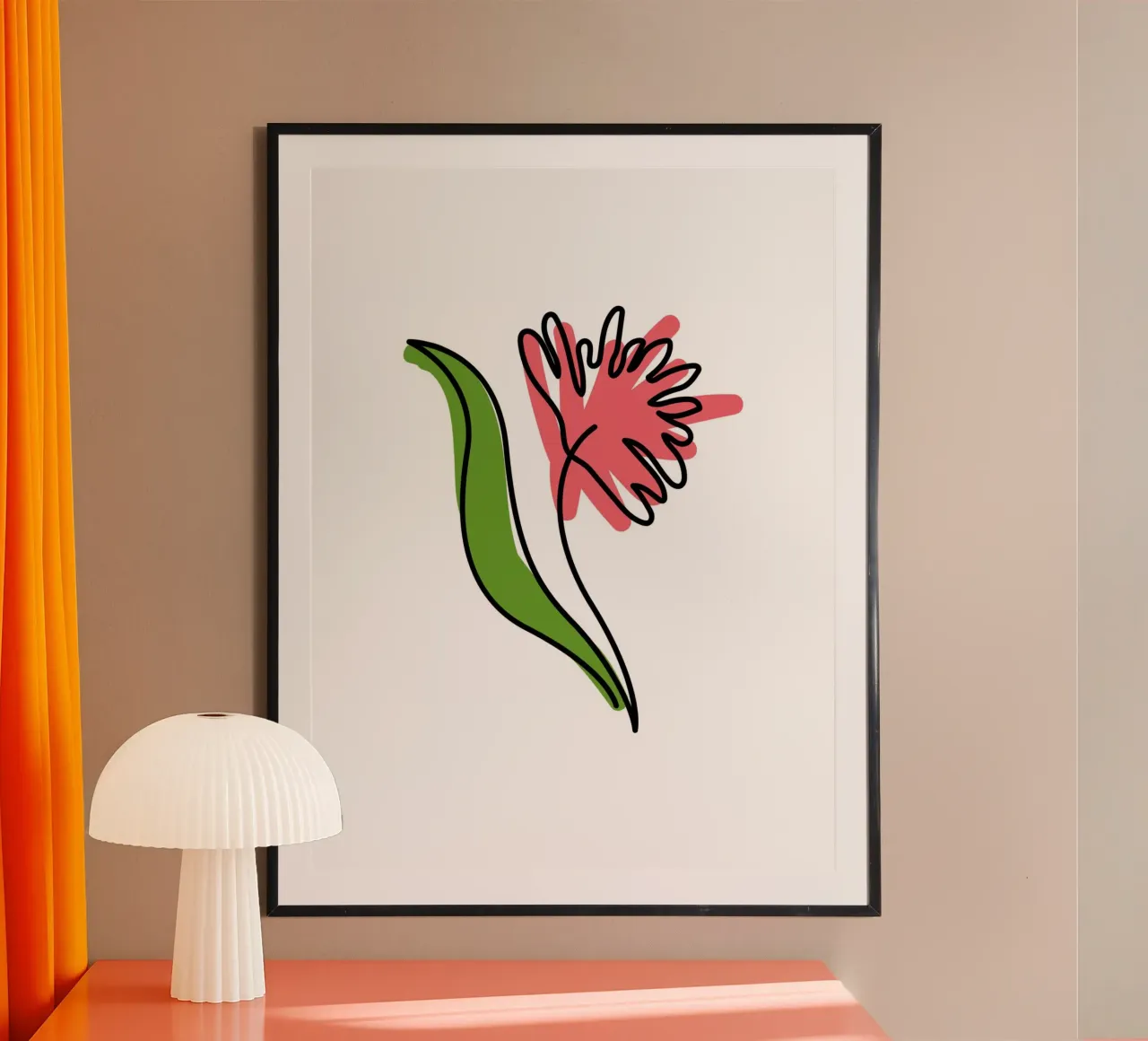 ABSTRACT FLOWER poster da SMRT STUDIO
