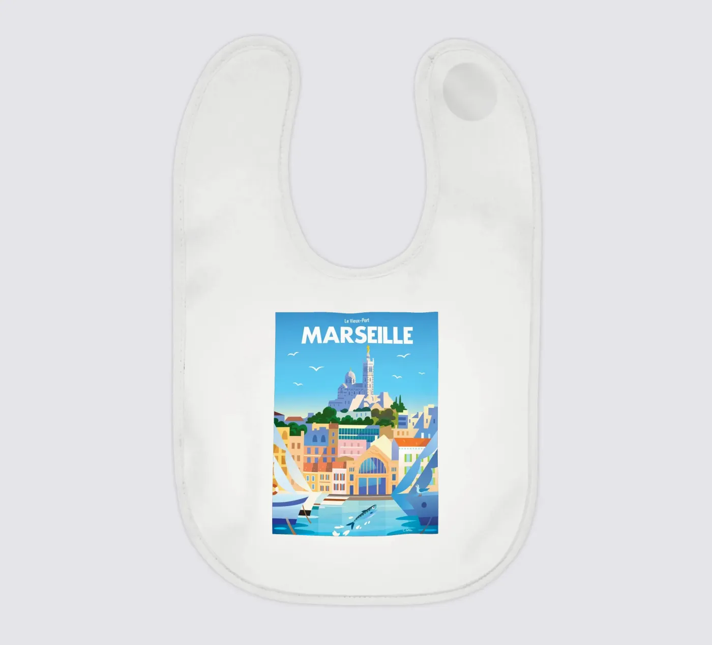 Marseille bavaglino da C.WILL