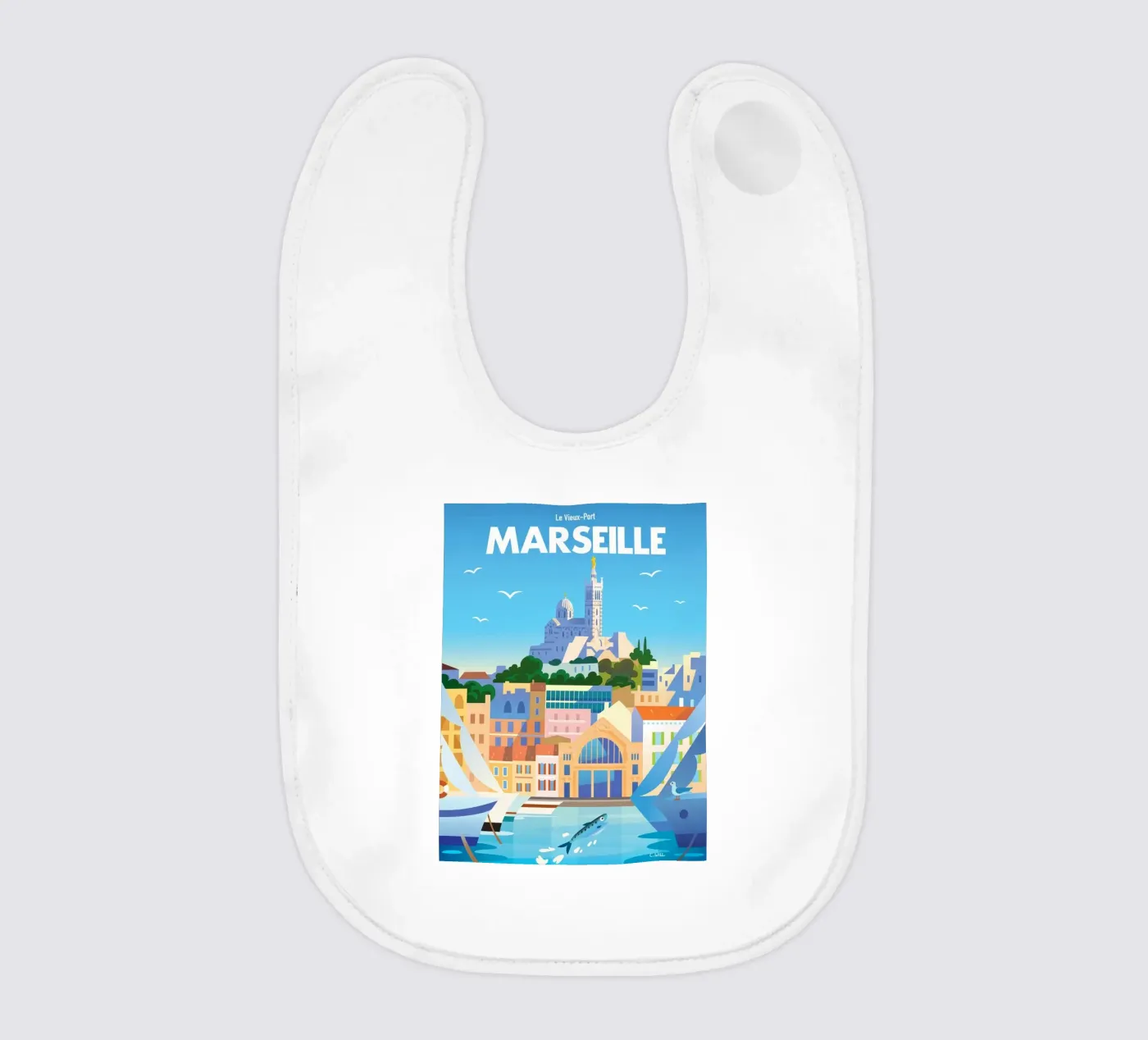 Marseille bavaglino da C.WILL