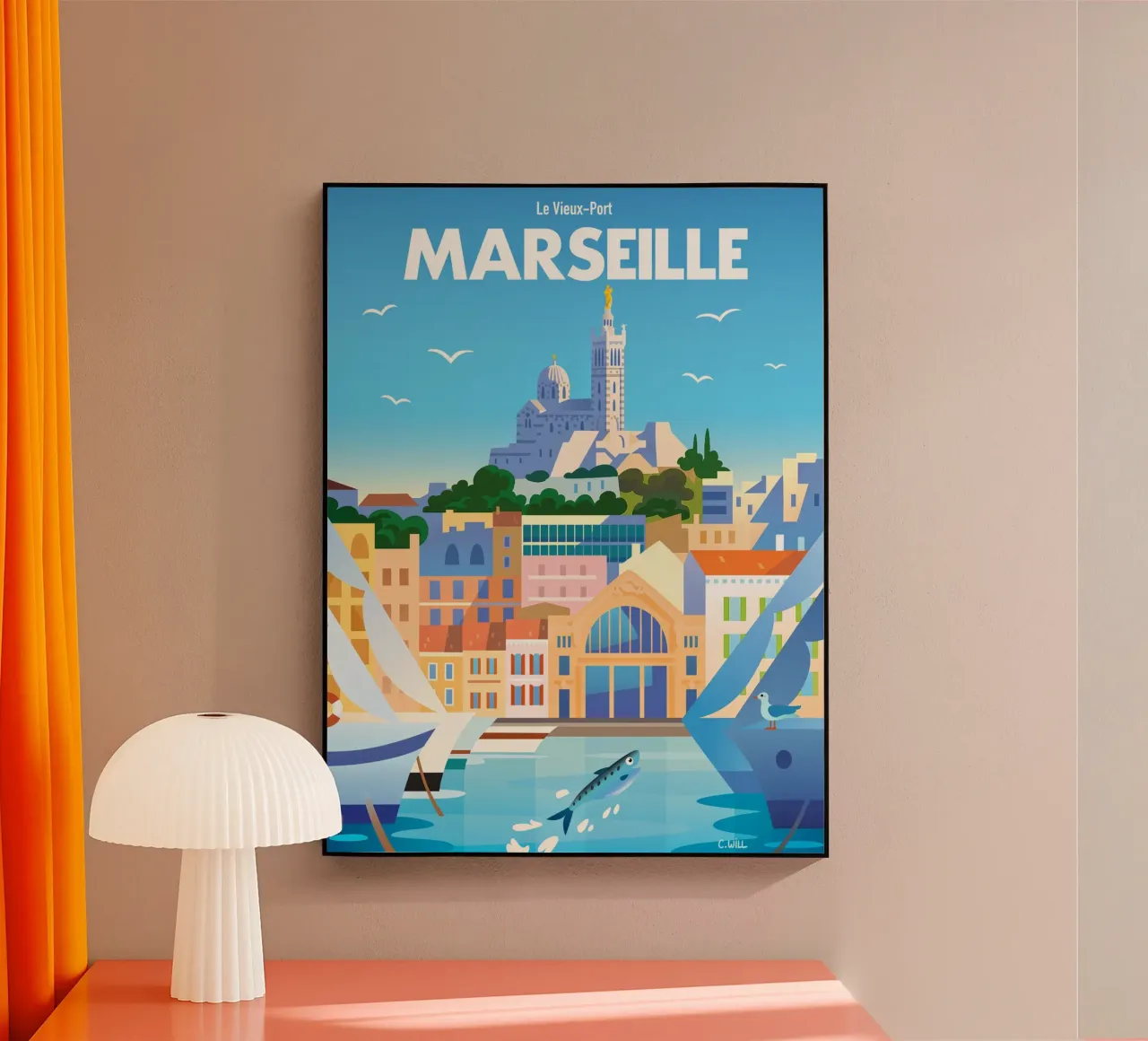 Marseille plexiglass da C.WILL