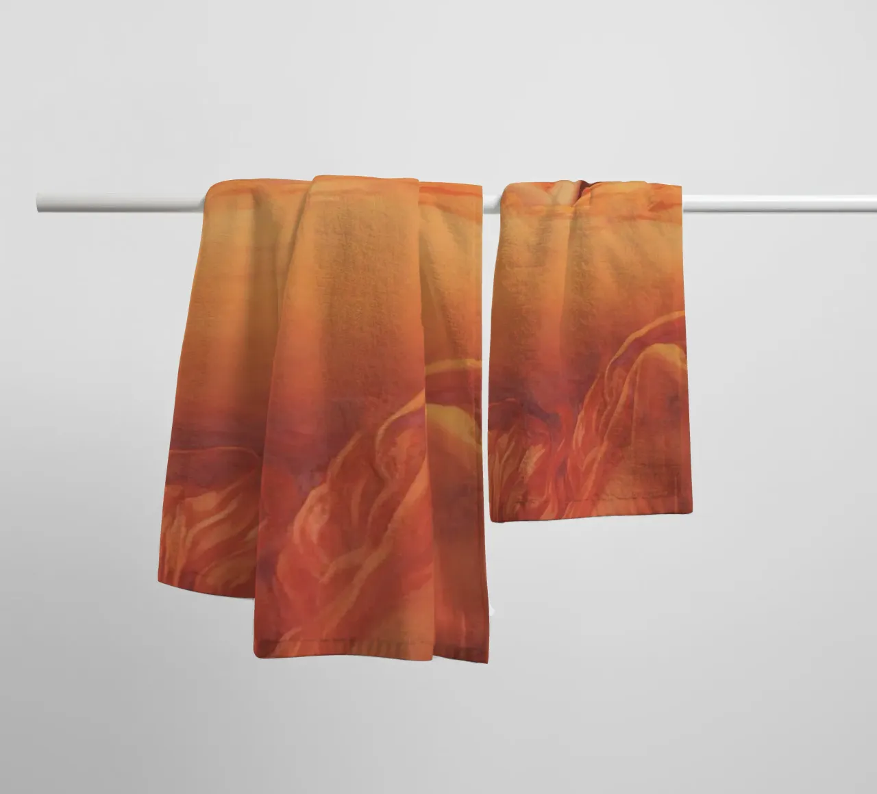 Flaming June by Lord Frederic Leighton towel by Venus Art