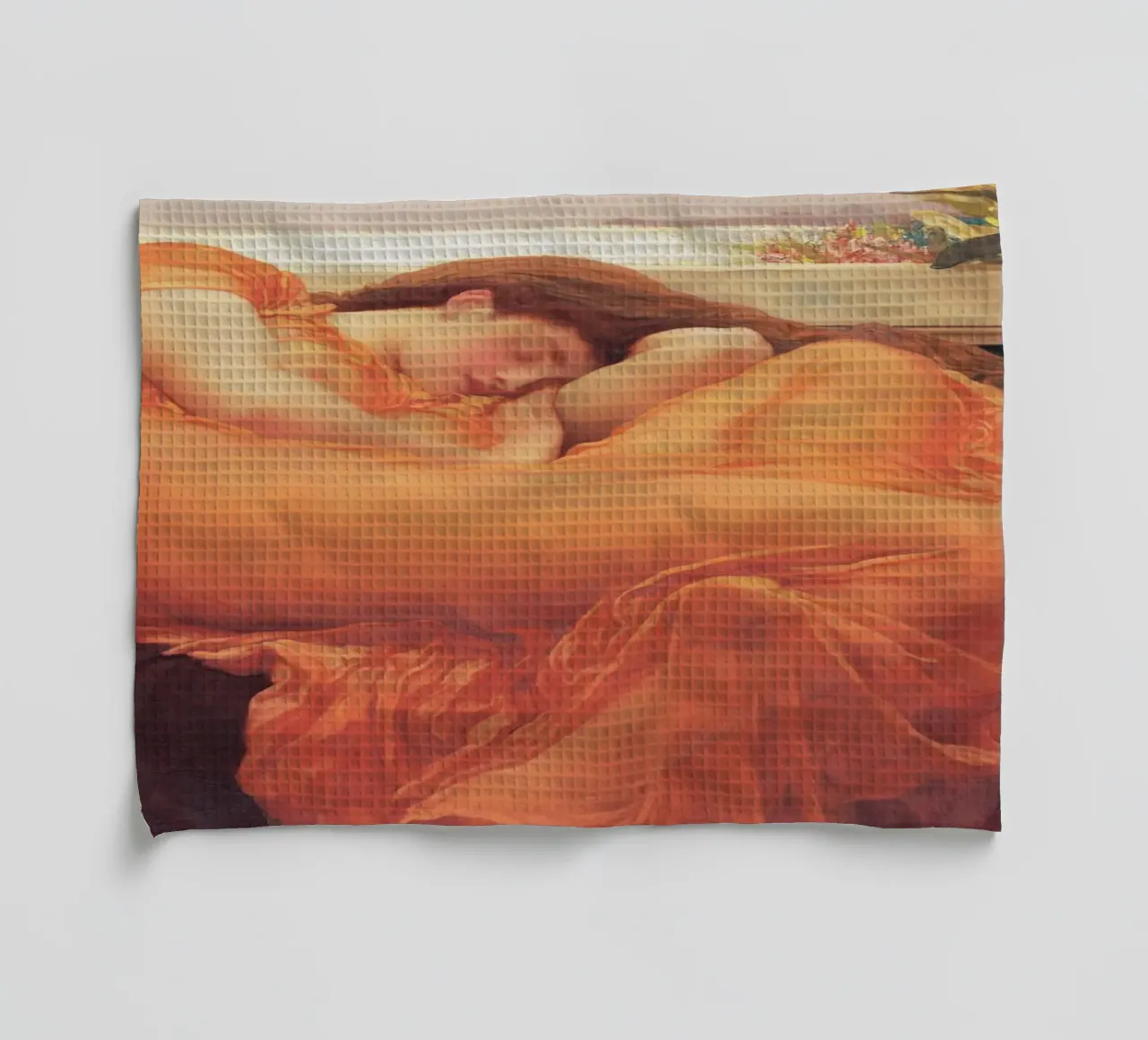 Giugno fiammeggiante di Lord Frederic Leighton canovaccio da cucina da Venus Art
