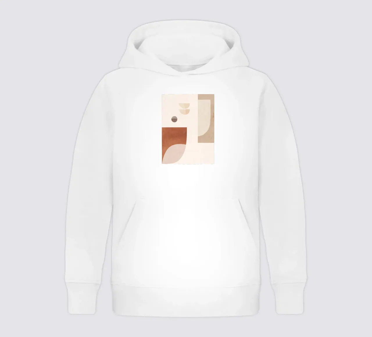 Forme astratte minimali 91 felpa bambino con cappuccio da ThingDesign