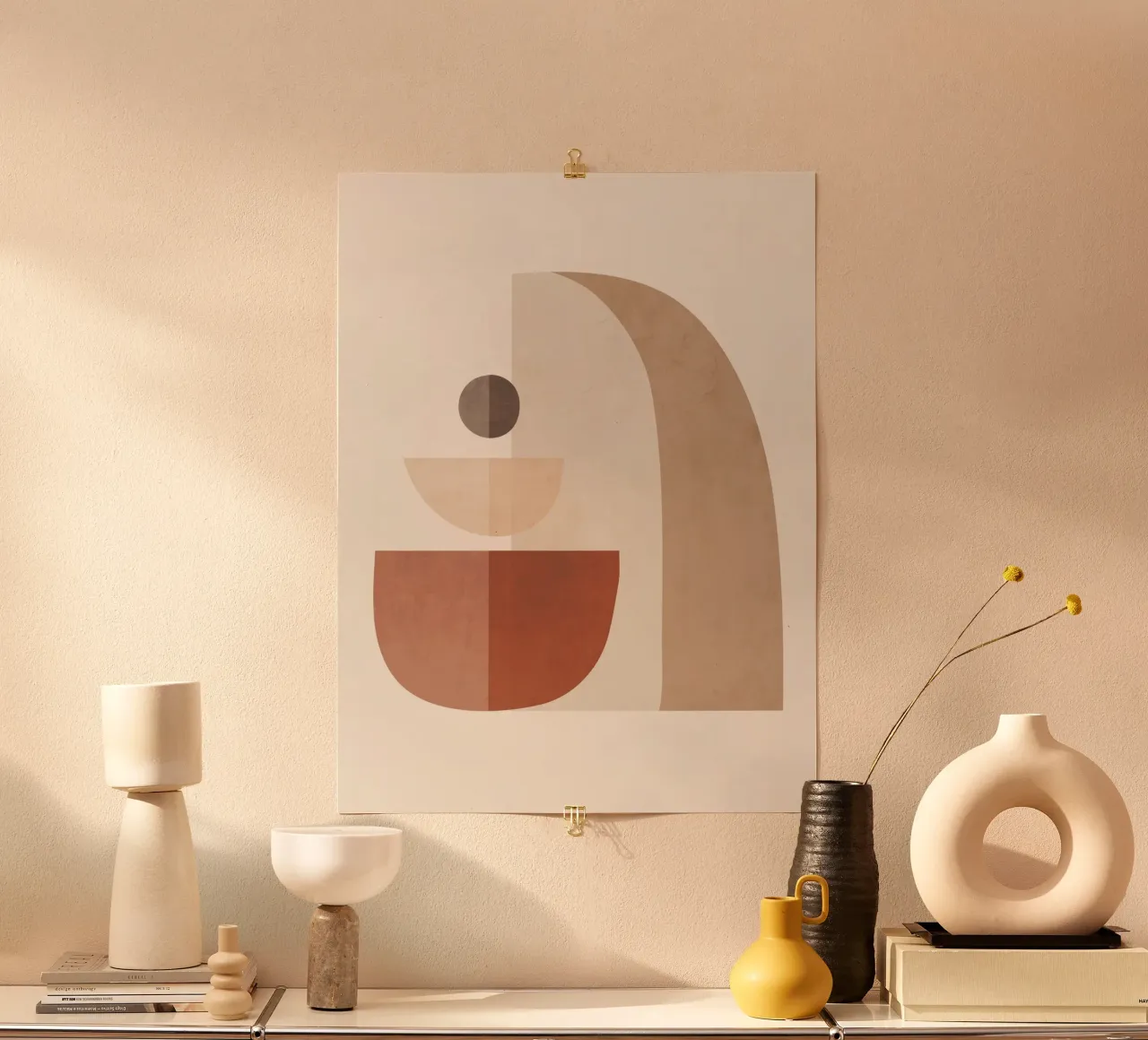 Abstract Minimal Shapes 92 hahnemühle by ThingDesign