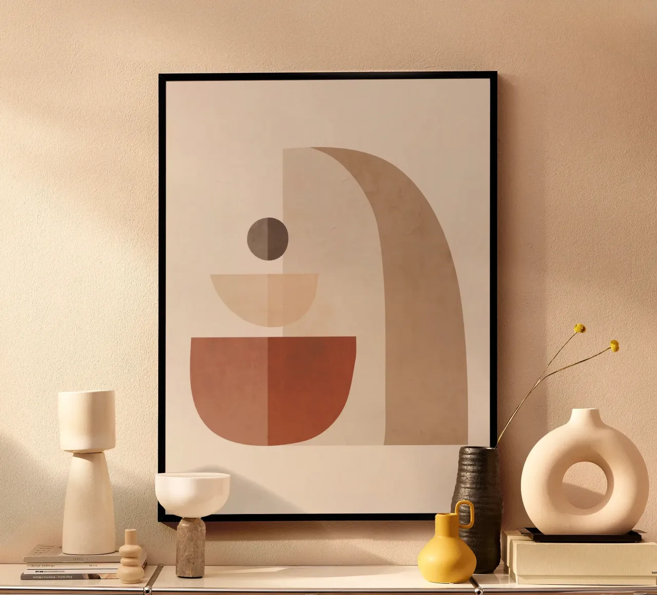 Abstract Minimal Shapes 92 hahnemühle by ThingDesign