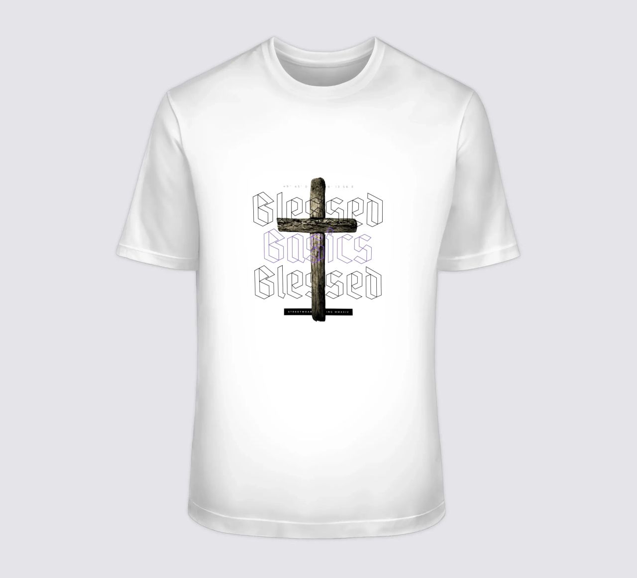 BLESSED BASICS t-shirt da Einfach Uebel