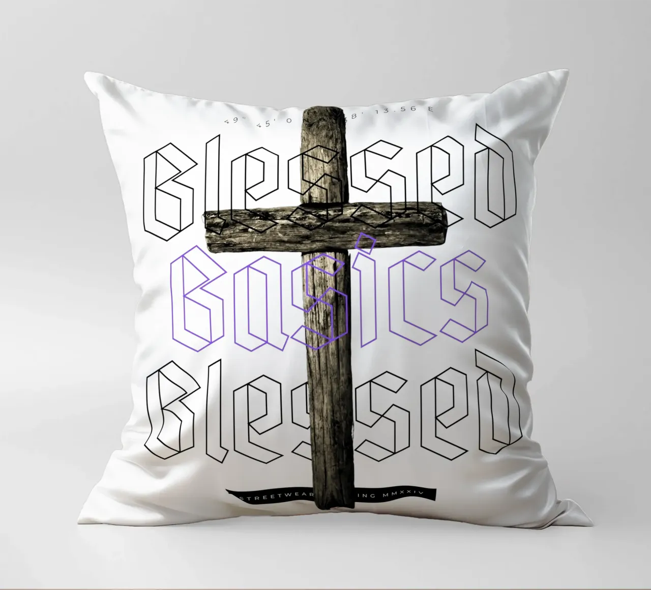 BLESSED BASICS cuscino da Einfach Uebel