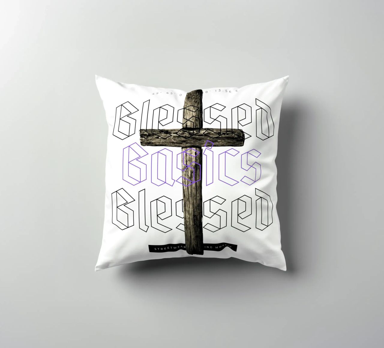 BLESSED BASICS cuscino da Einfach Uebel