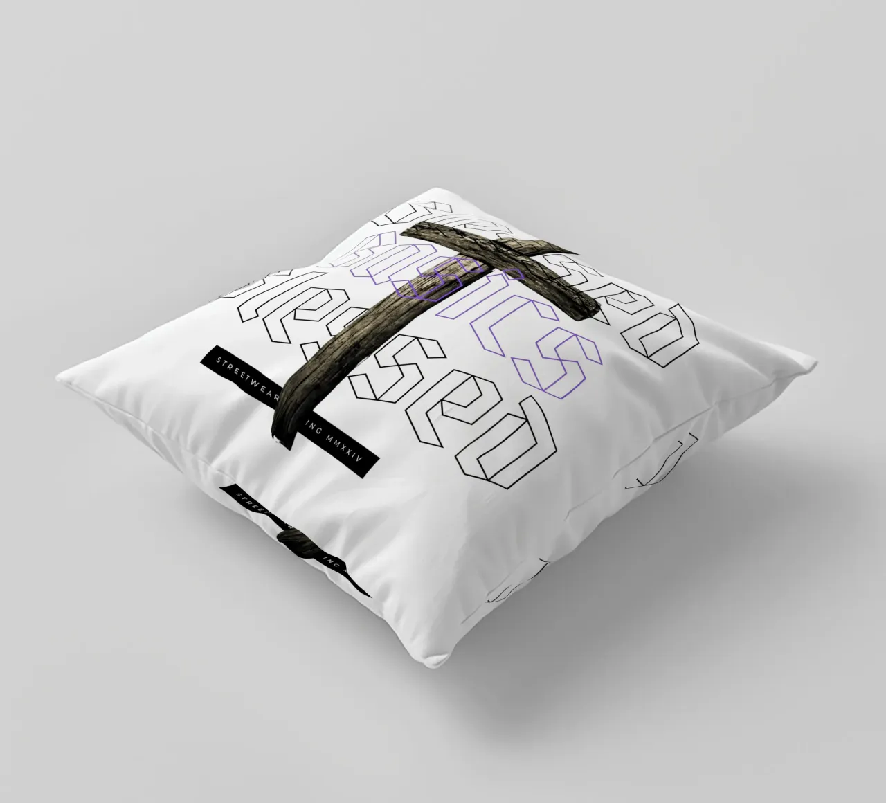 BLESSED BASICS decorative cushion by Einfach Uebel