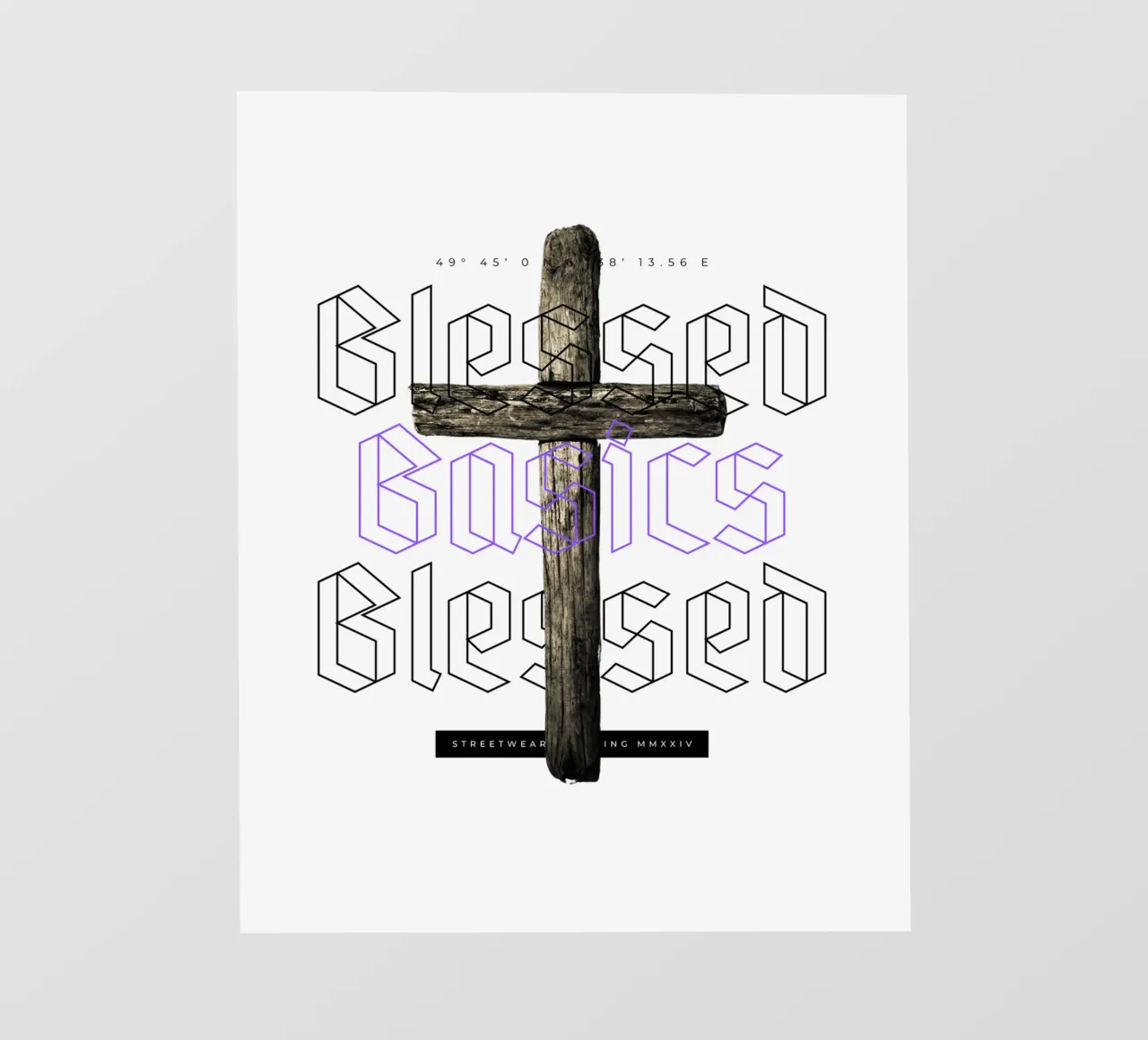 BLESSED BASICS telo in pvc da Einfach Uebel