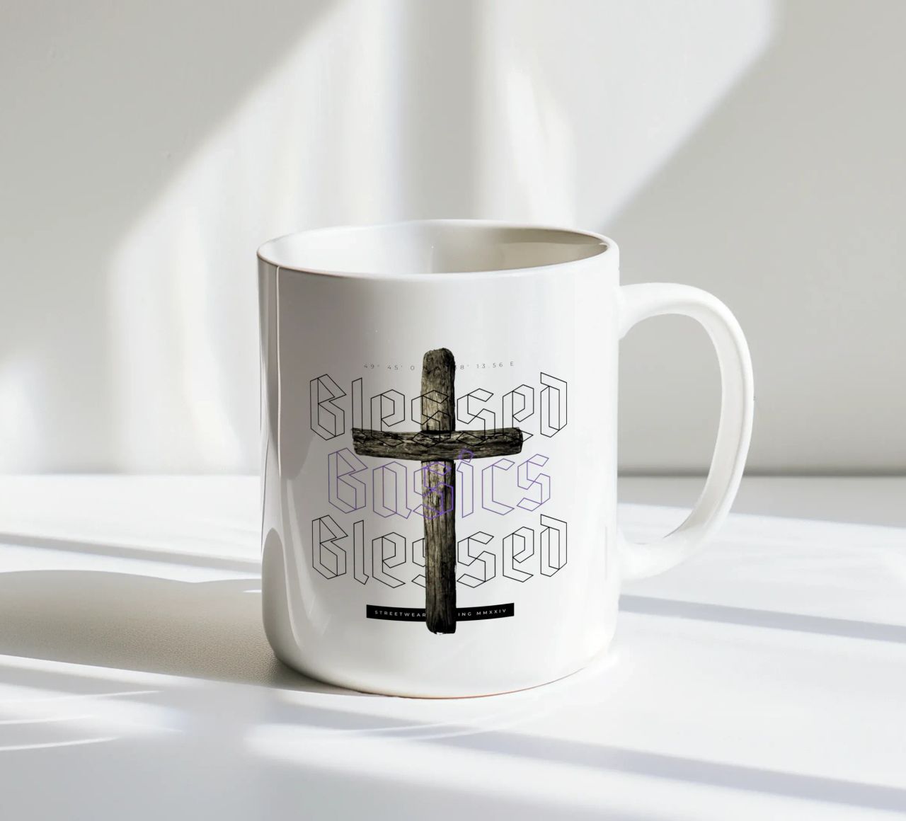 BLESSED BASICS tazza in ceramica da Einfach Uebel
