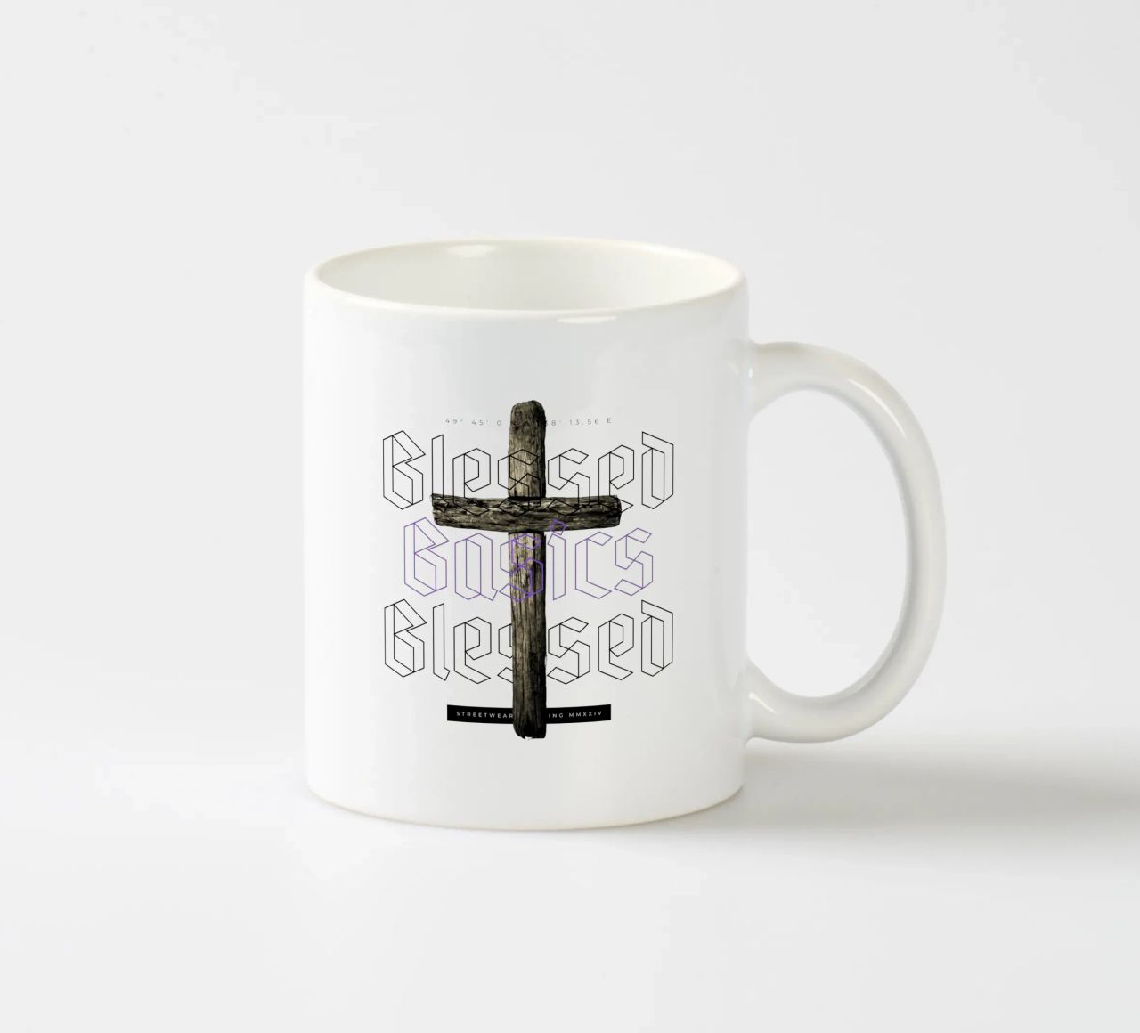 BLESSED BASICS tazza in ceramica da Einfach Uebel