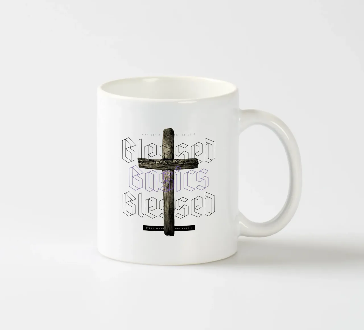 BLESSED BASICS tazza in ceramica da Einfach Uebel