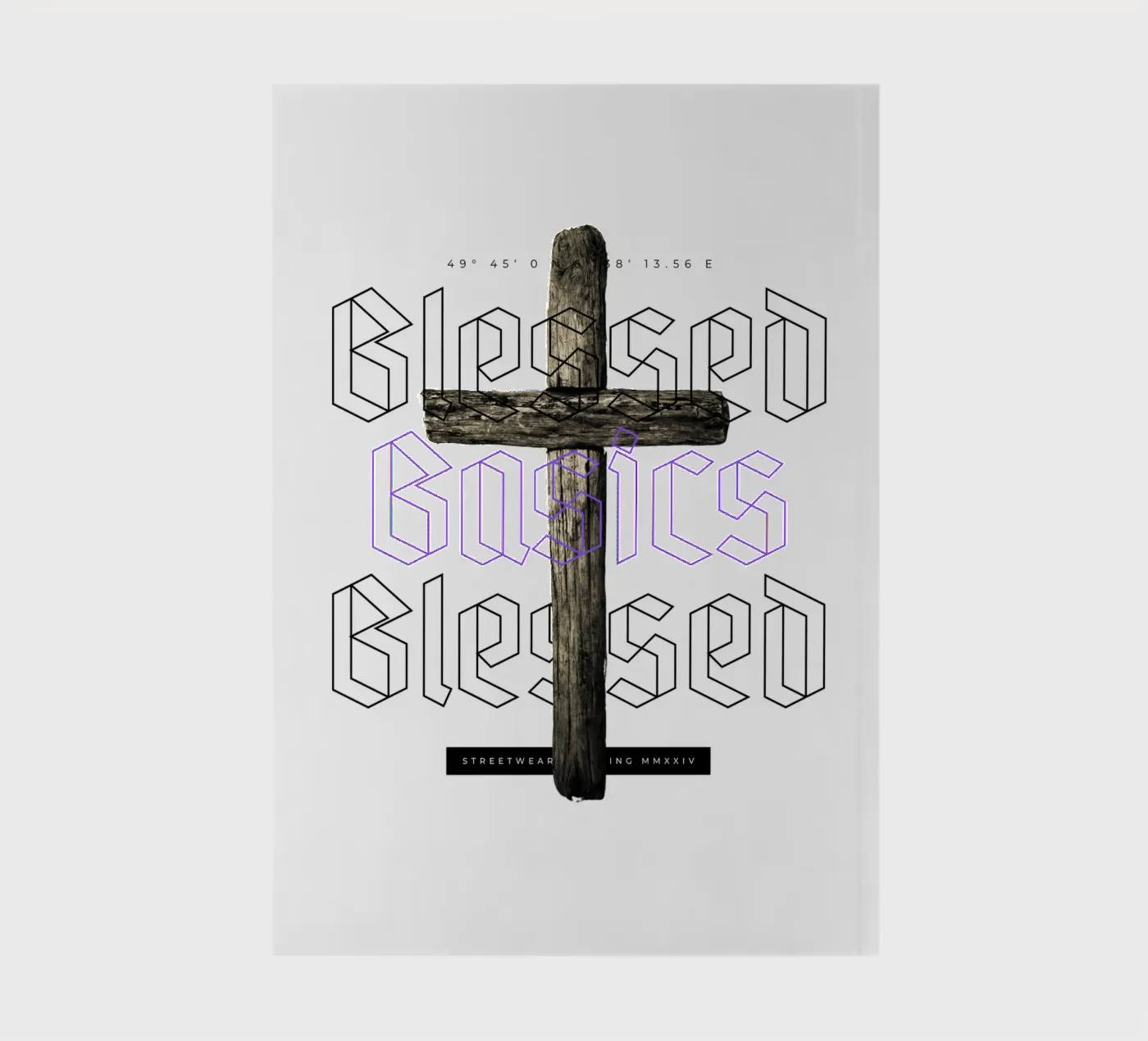 BLESSED BASICS notebook by SMRT STUDIO