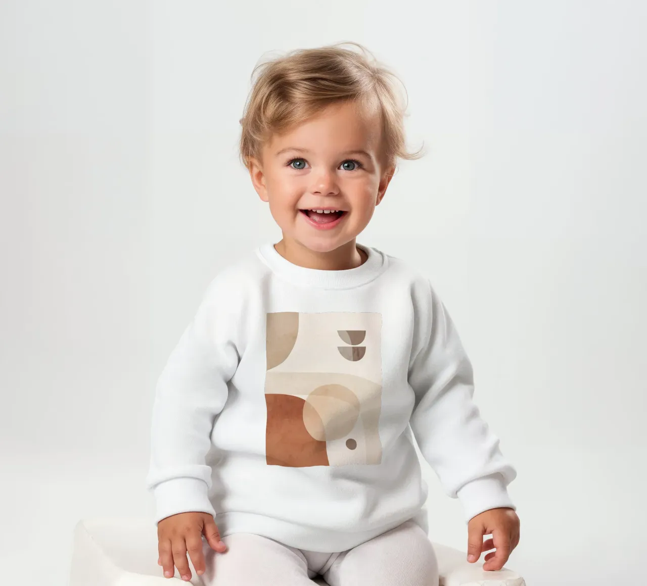 Forme astratte minimali 93 felpa neonato da ThingDesign