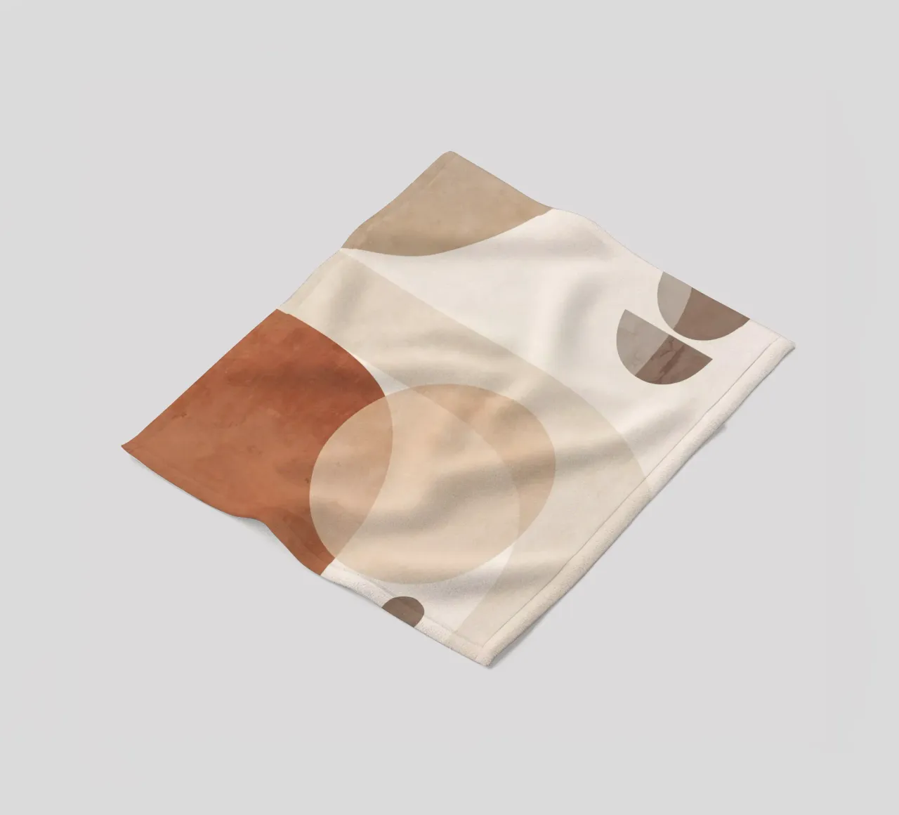 Forme astratte minimali 93 coperta in pile da ThingDesign