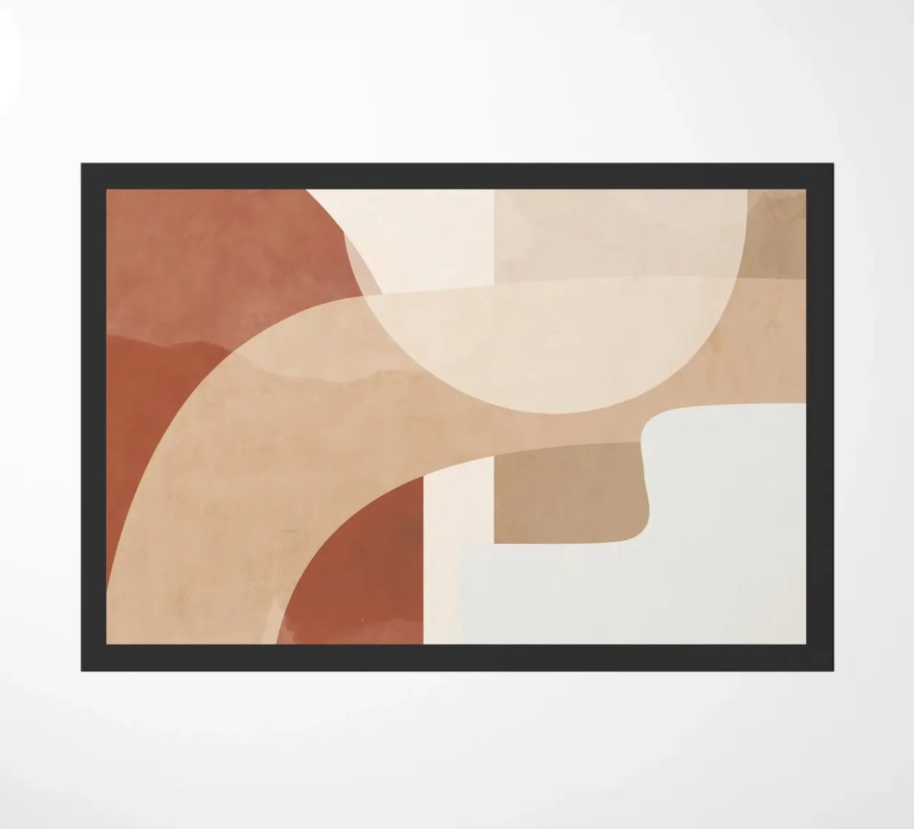 Abstrakte Minimalformen 94 Fußmatte von ThingDesign