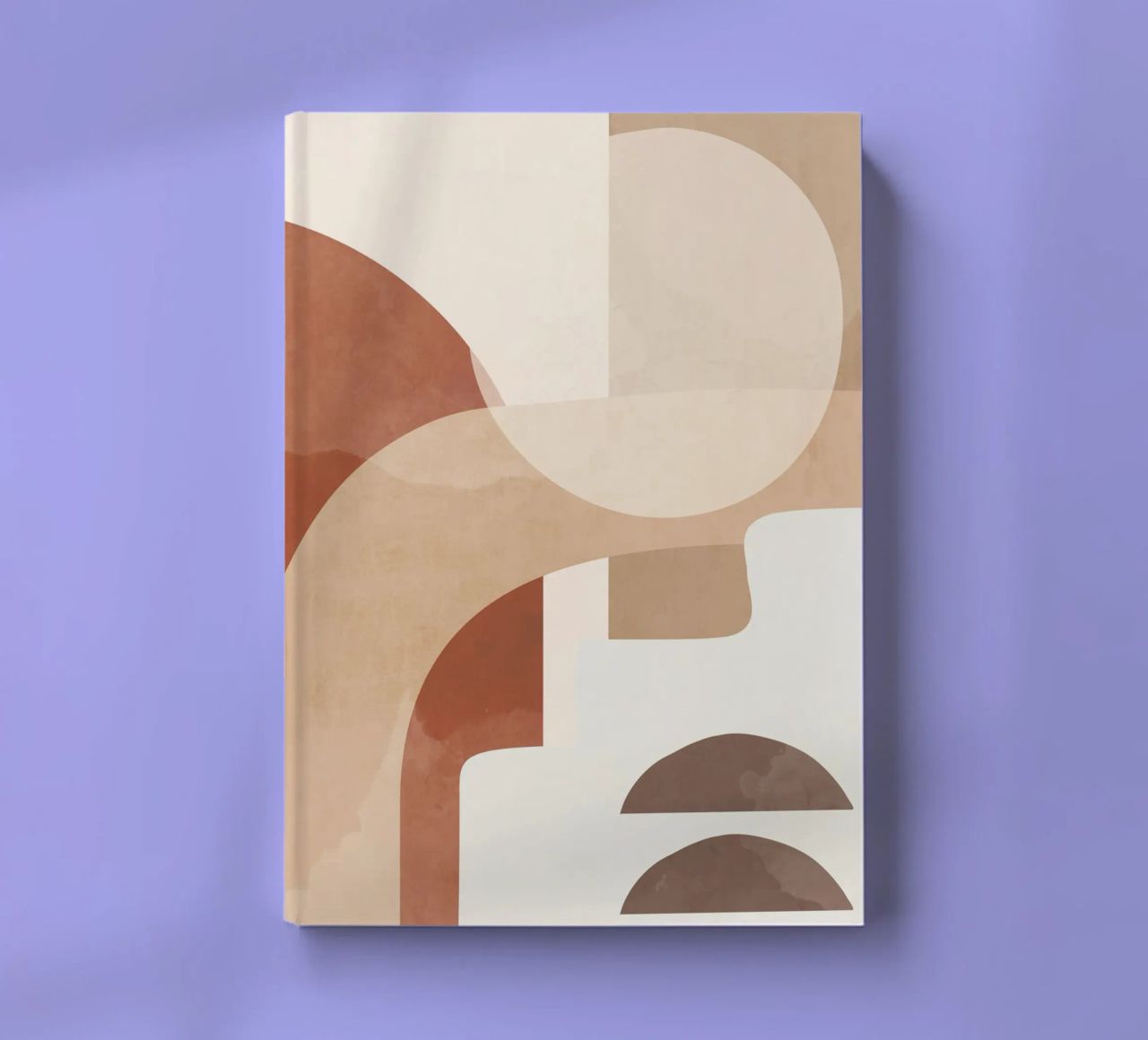 Abstract Minimal Shapes 94 notebook by ThingDesign