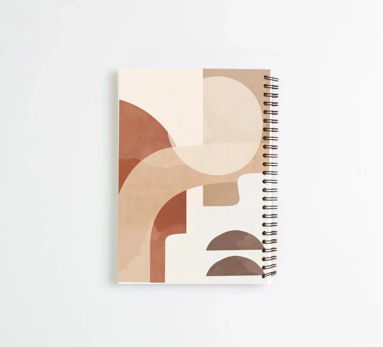 Abstract Minimal Shapes 94 spiral notebook by ThingDesign