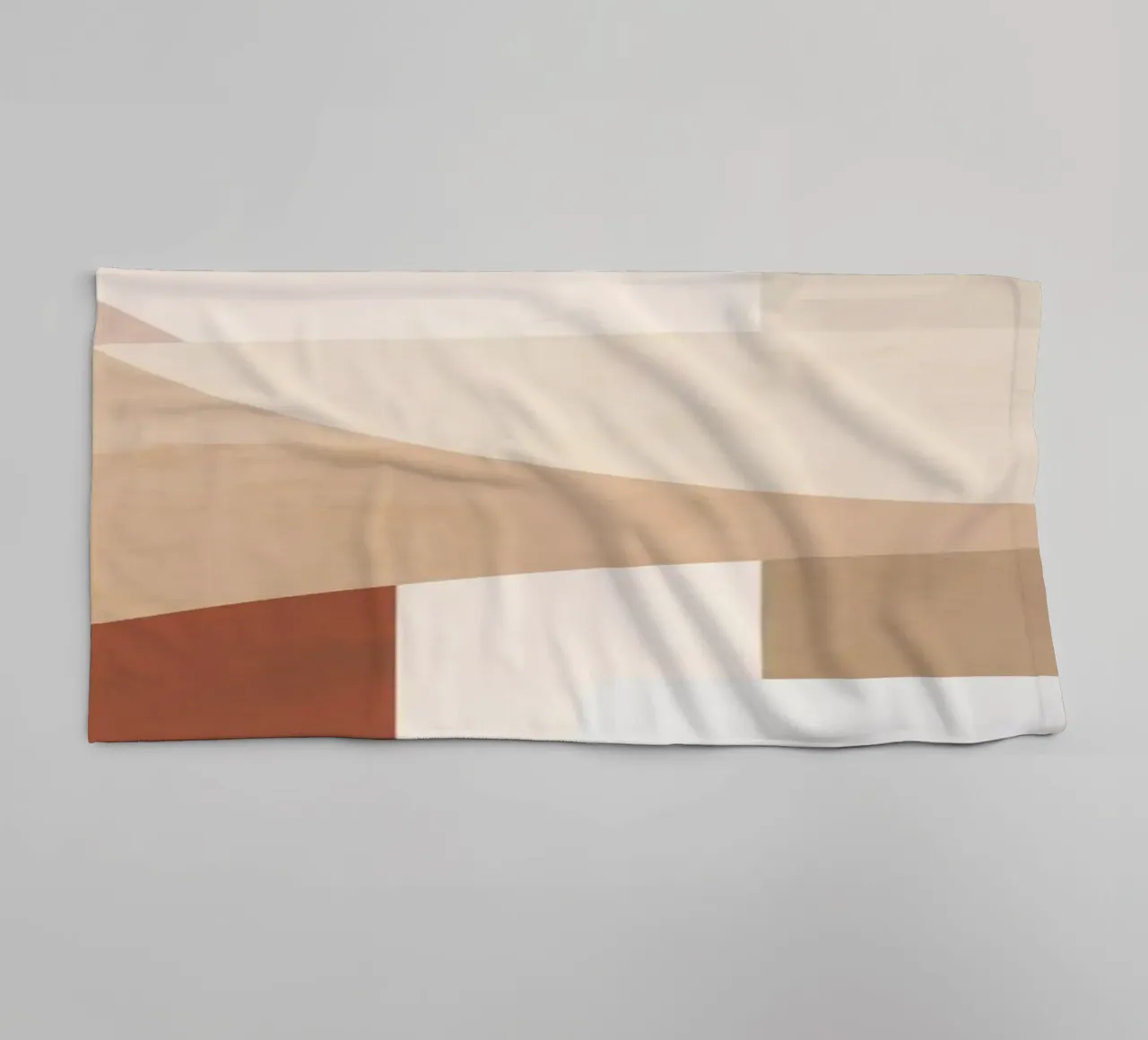 Abstract Minimal Shapes 94 towel by ThingDesign