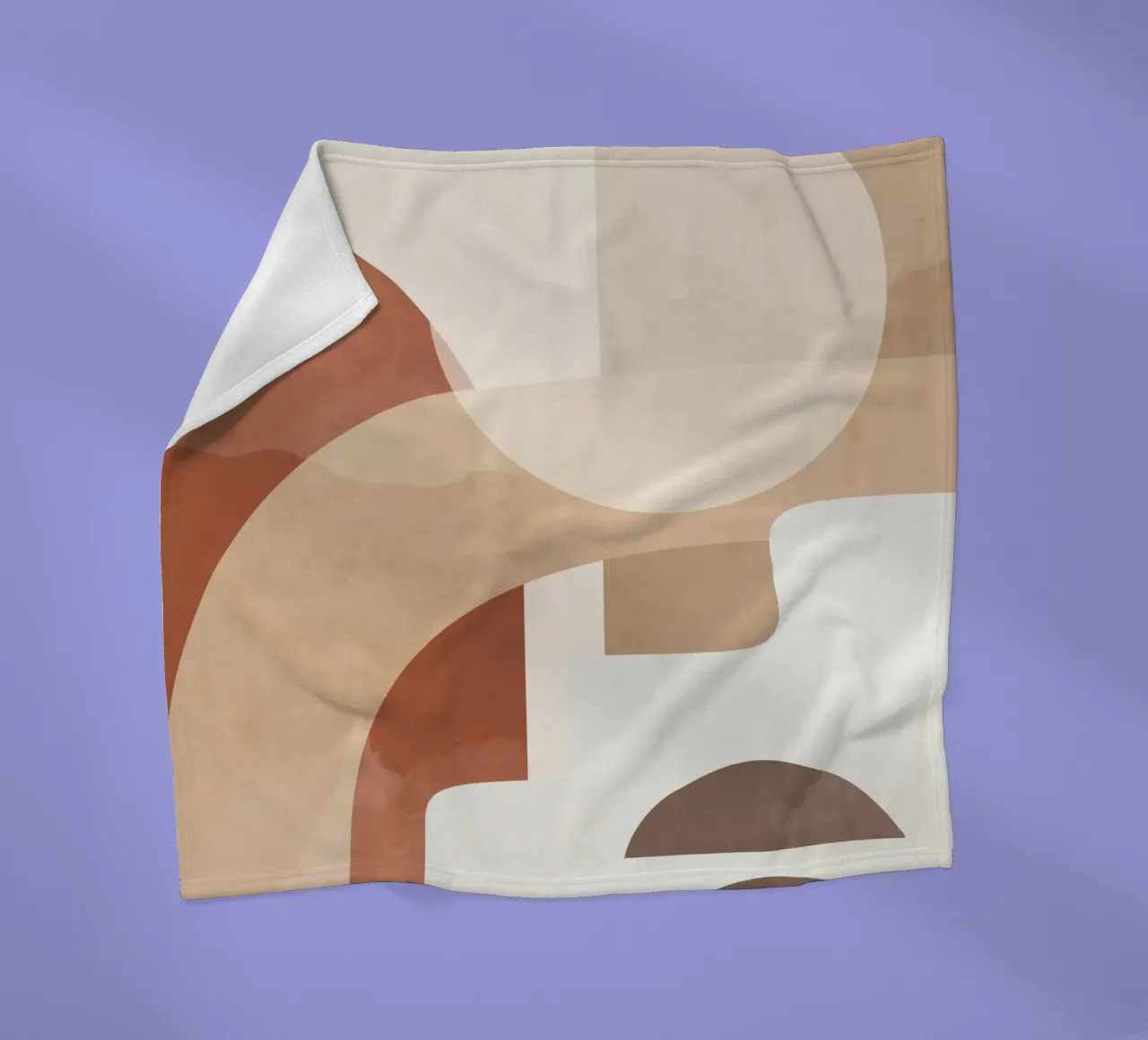 Forme astratte minimali 94 coperta in pile da ThingDesign