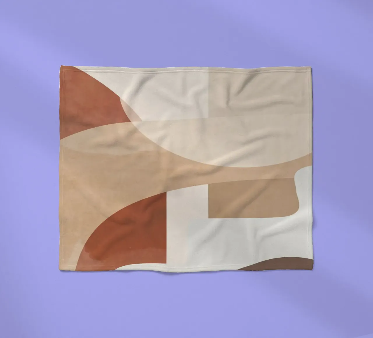 Forme astratte minimali 94 coperta in pile da ThingDesign