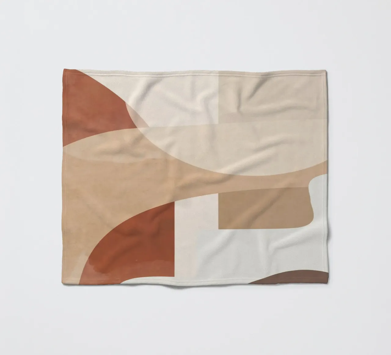 Forme astratte minimali 94 coperta in pile da ThingDesign