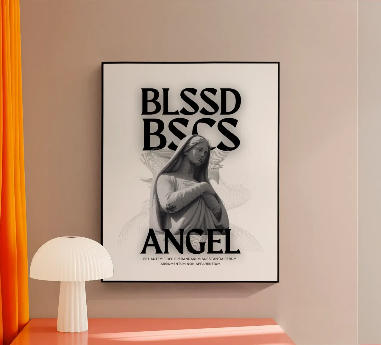 ANGEL acrylic glass by SMRT STUDIO