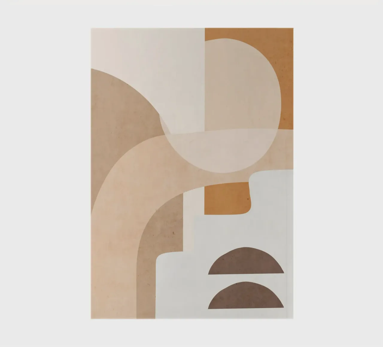 Abstract Minimal Shapes 95 notebook by ThingDesign