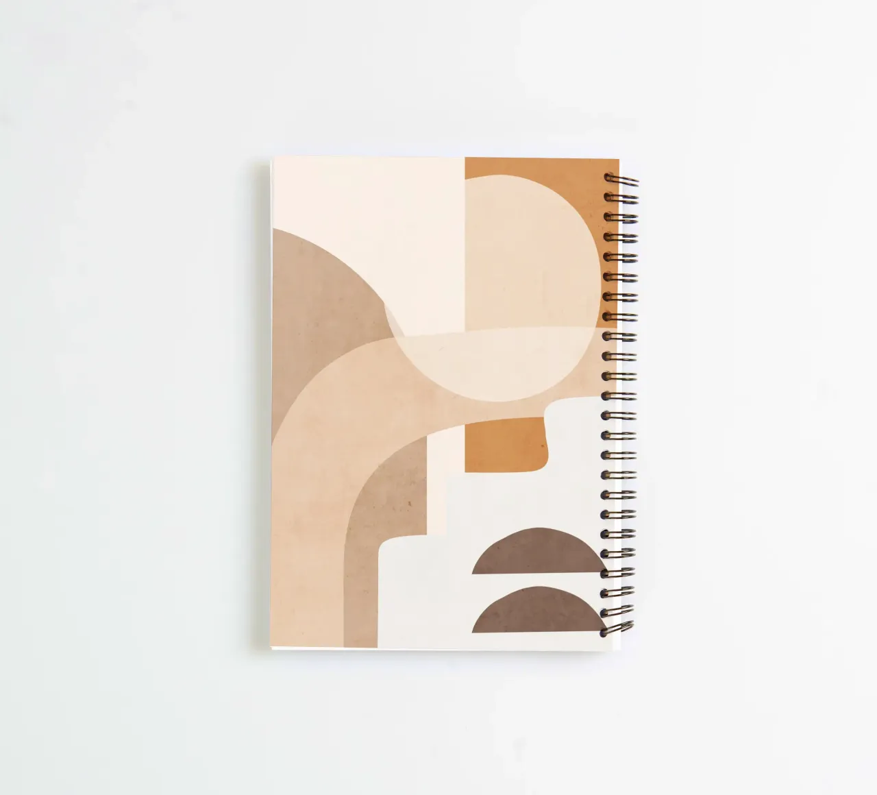 Abstract Minimal Shapes 95 spiral notebook by ThingDesign