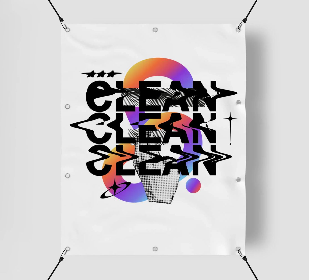 CLEAN telo in pvc da Einfach Uebel