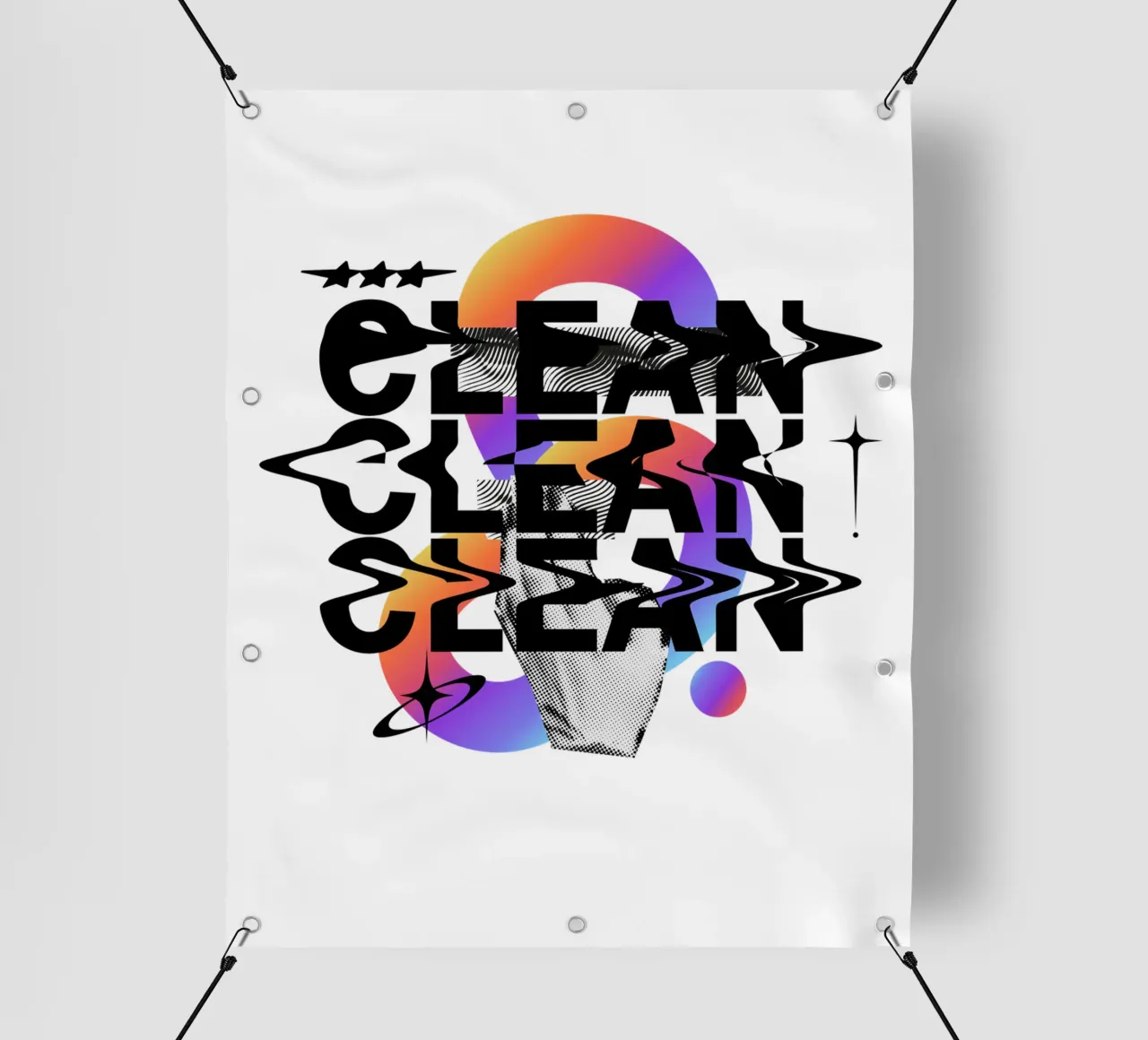 CLEAN lonas publicitarias de Einfach Uebel