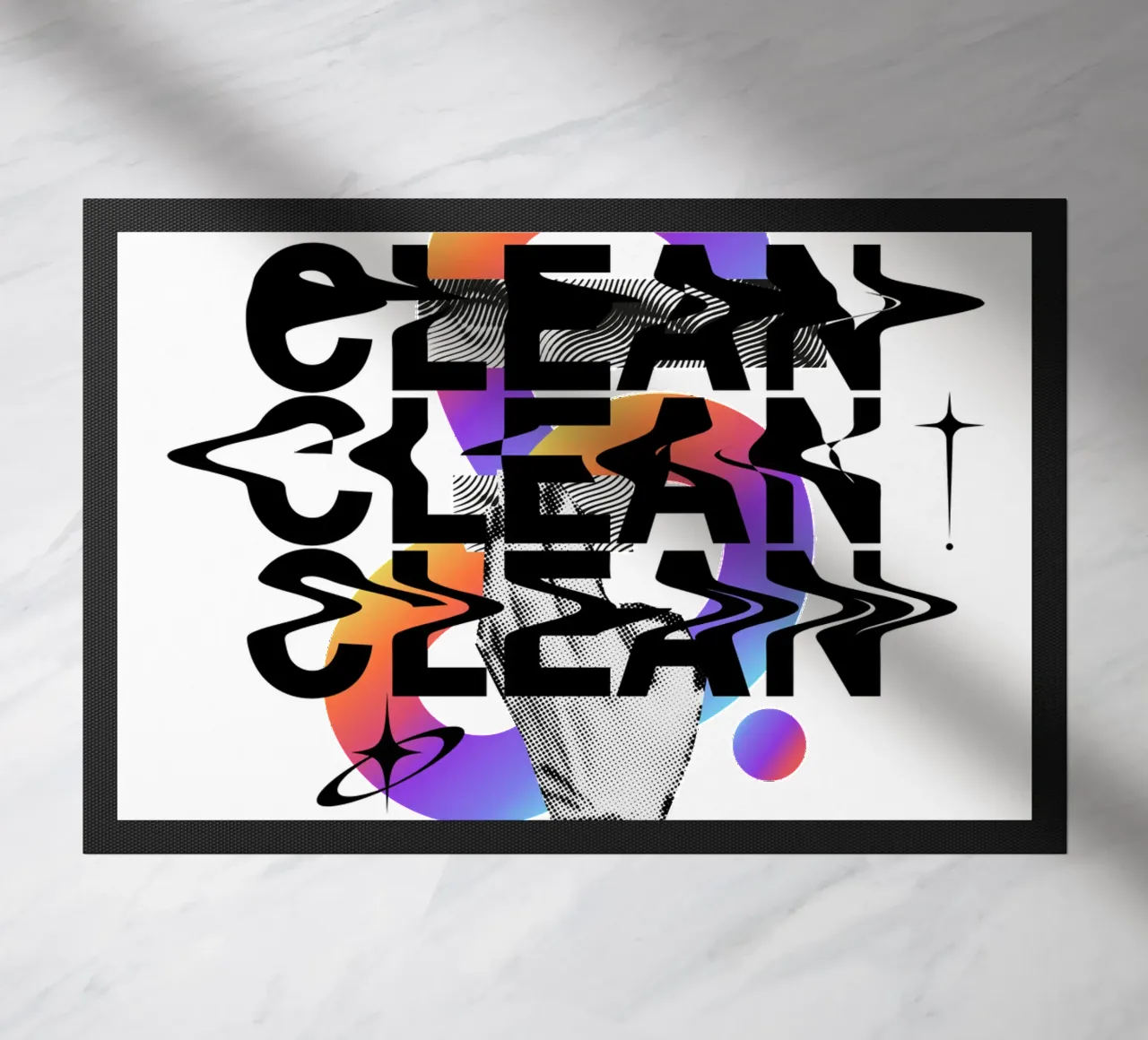 CLEAN doormat by Einfach Uebel