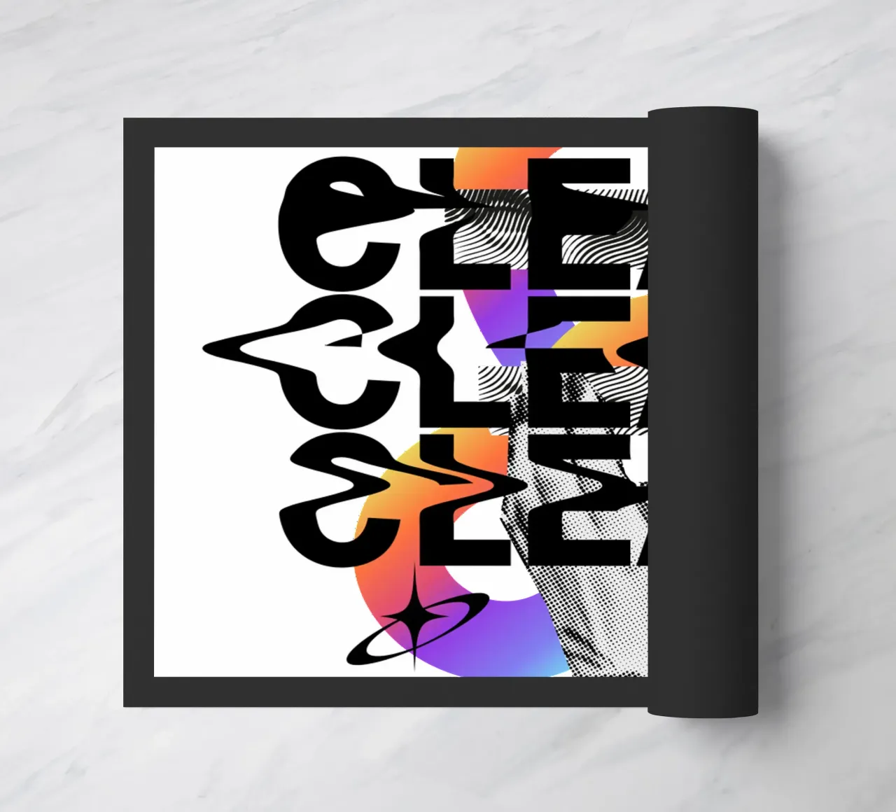 CLEAN doormat by Einfach Uebel