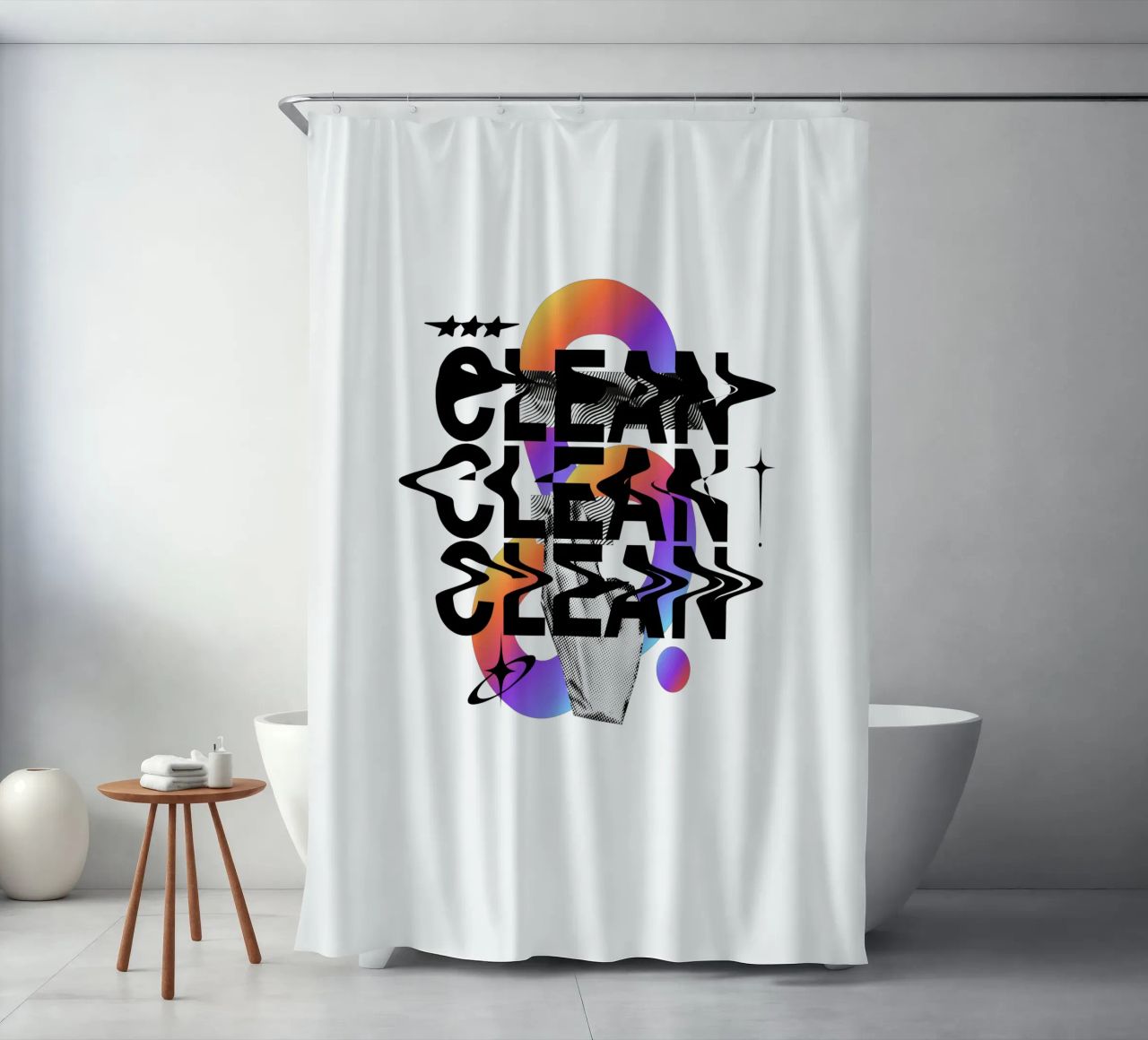 CLEAN tenda da doccia da Einfach Uebel