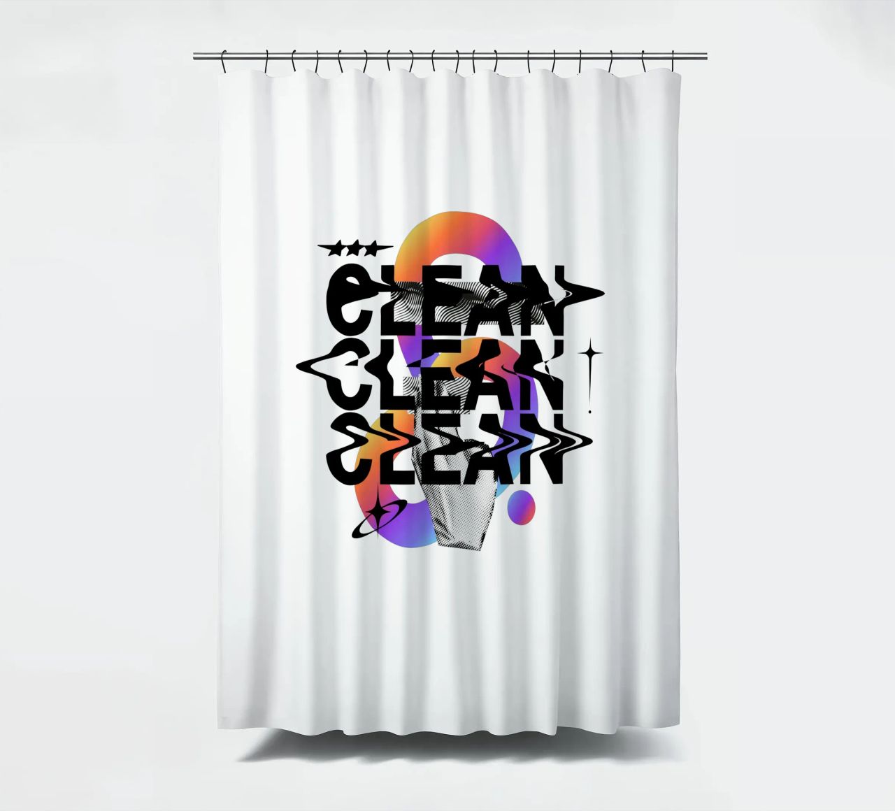 CLEAN tenda da doccia da Einfach Uebel