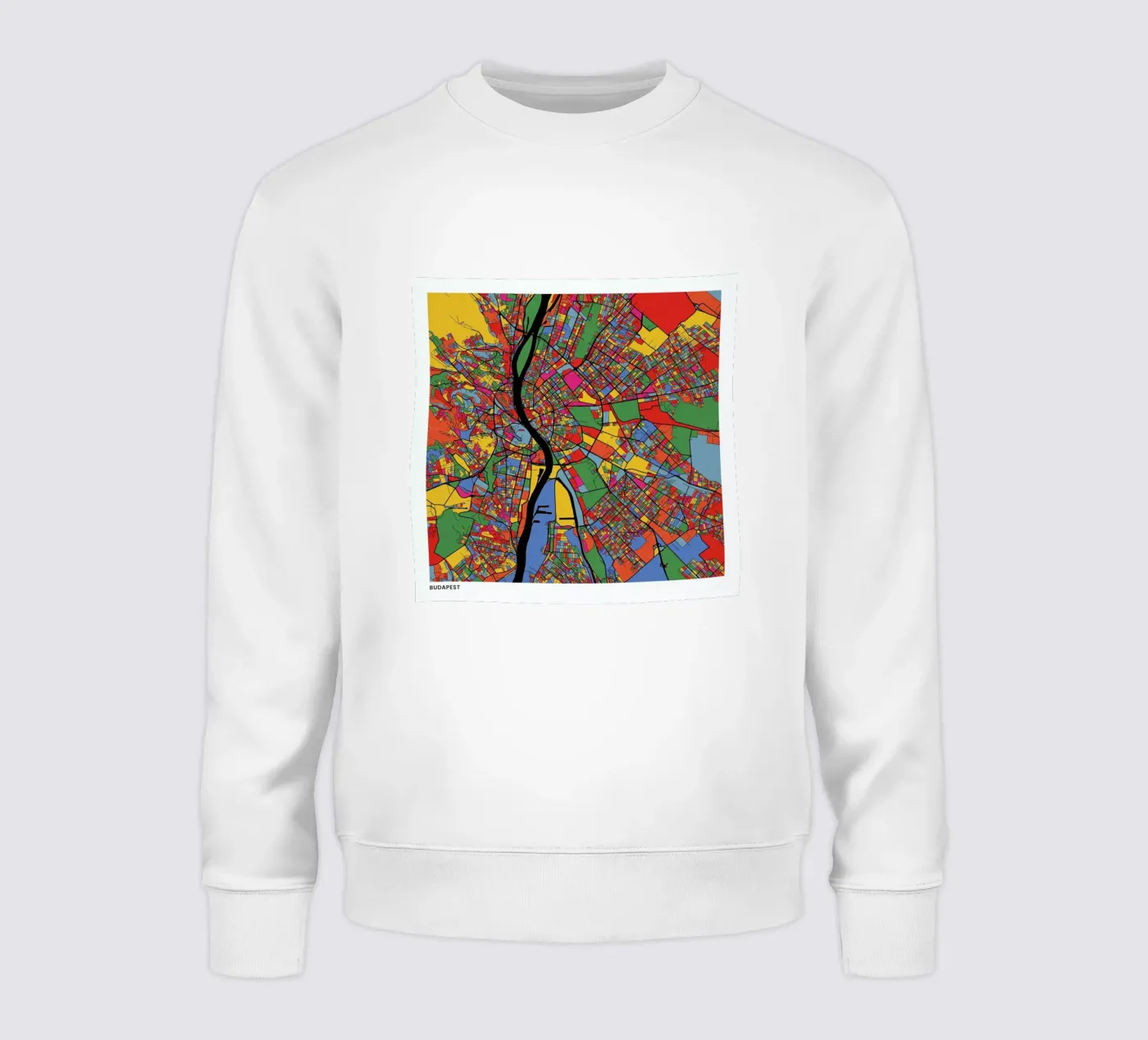 Budapest felpa da The Cartography Collection