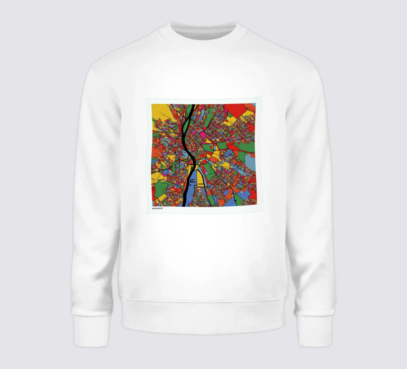 Budapest felpa da The Cartography Collection